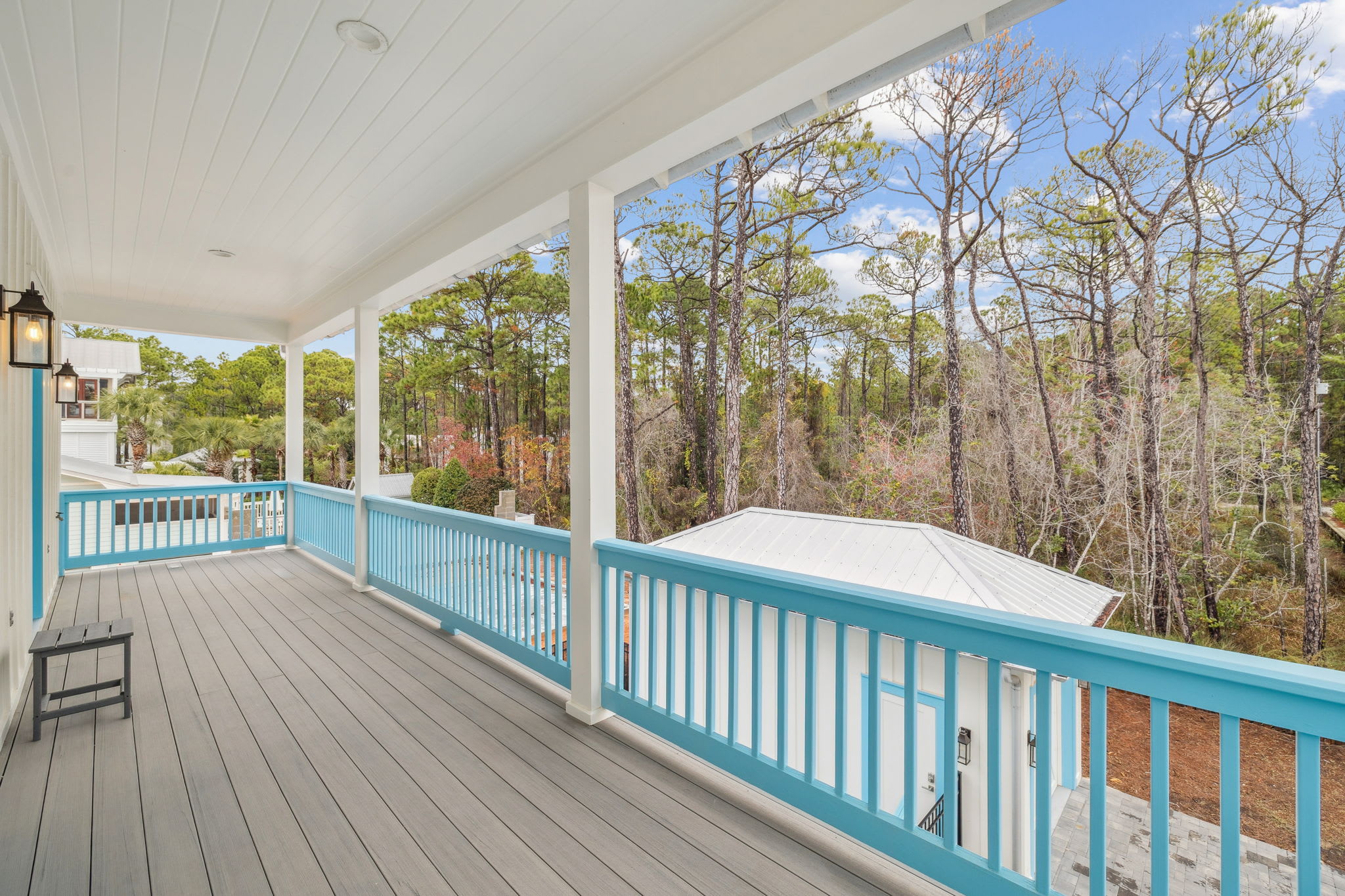 2nd Floor Balcony - Overlooking the Pool Area