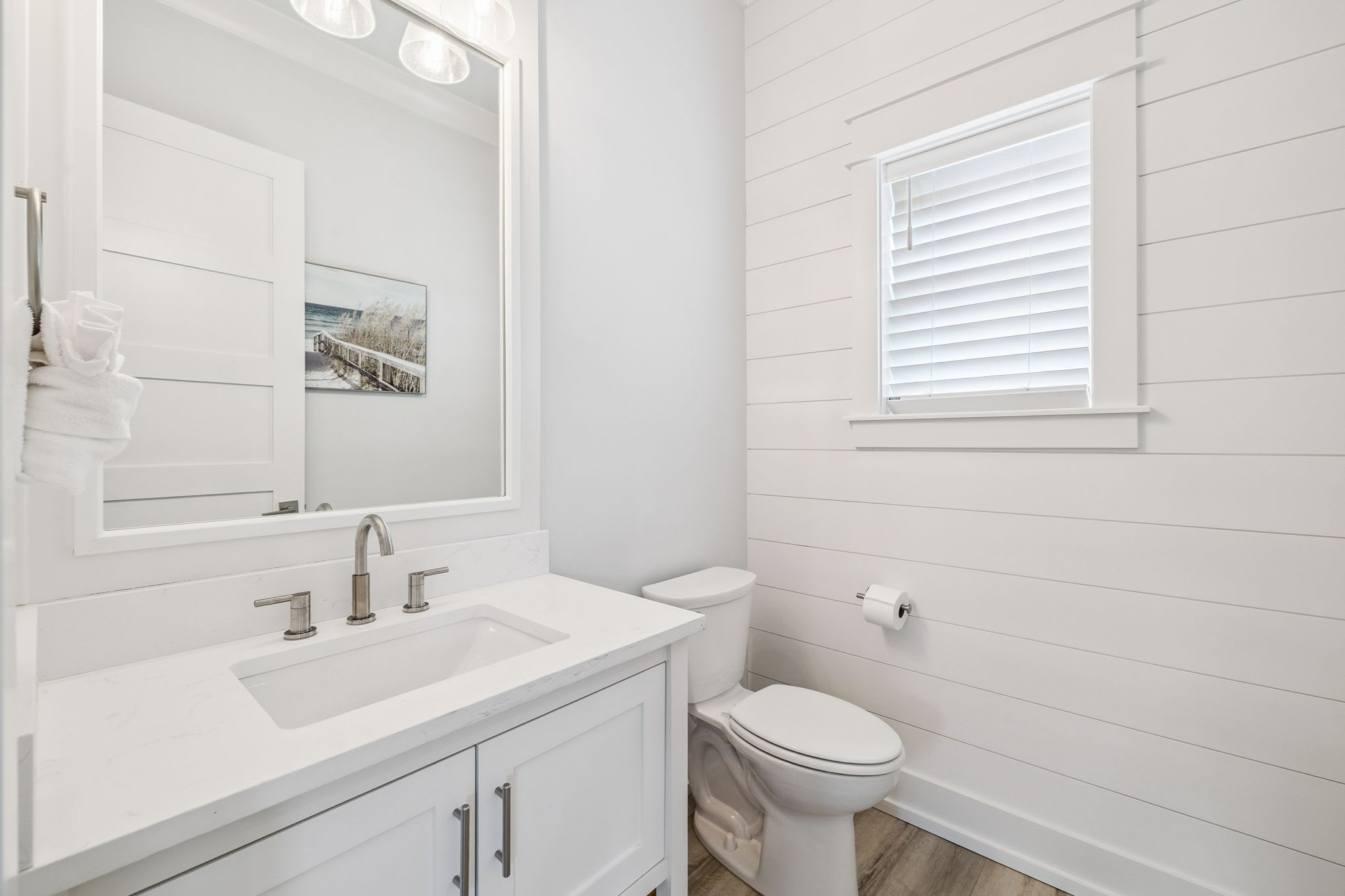 3rd Floor Powder Room - Conveniently Located Off the Living Area