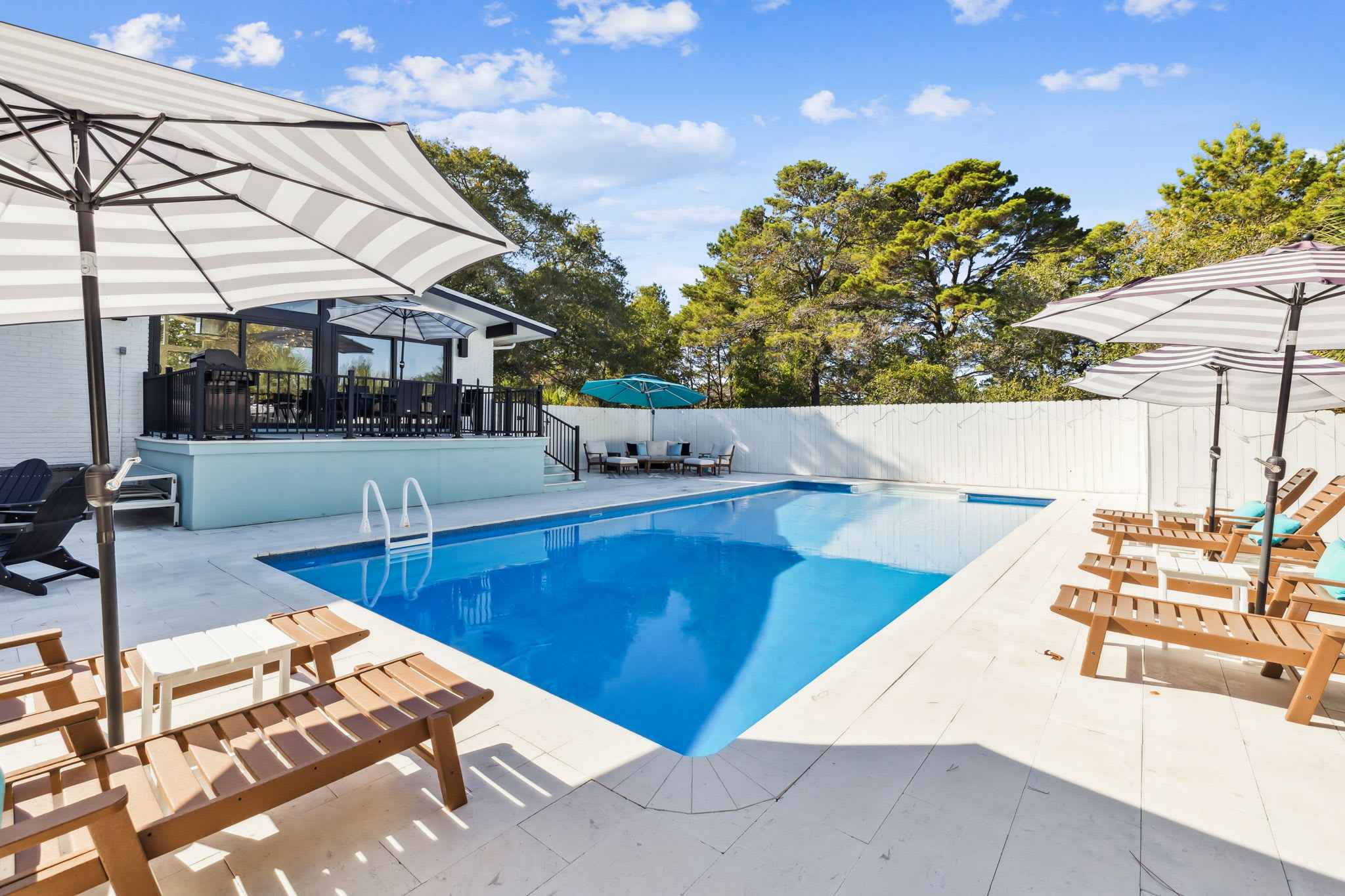 Spacious & Fenced in Backyard + Private Pool!