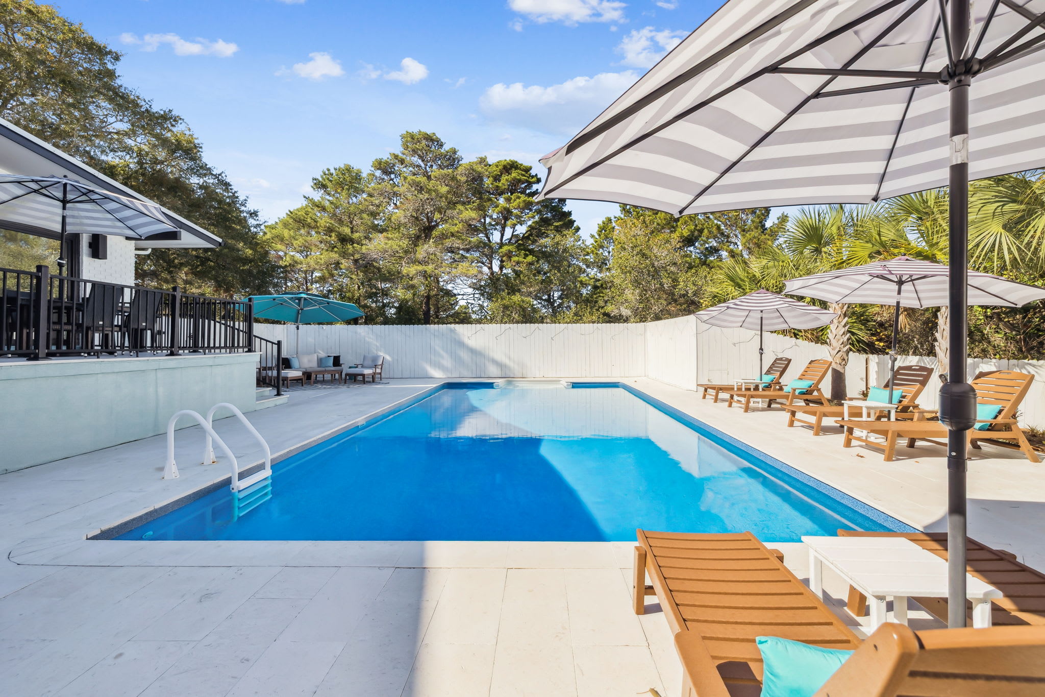 Make a Splash in the Expansive Private Pool