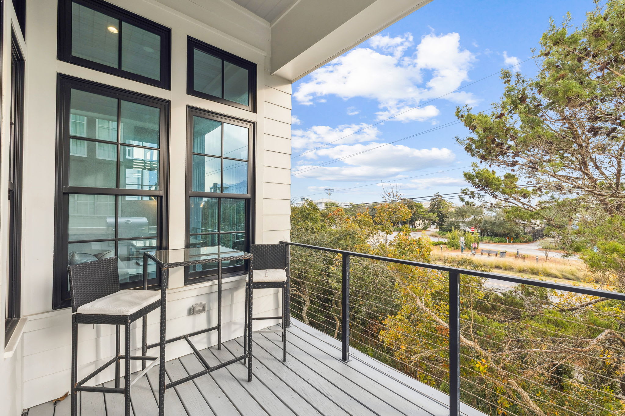 Enjoy Seating for 2 - Perfect for Morning Coffee