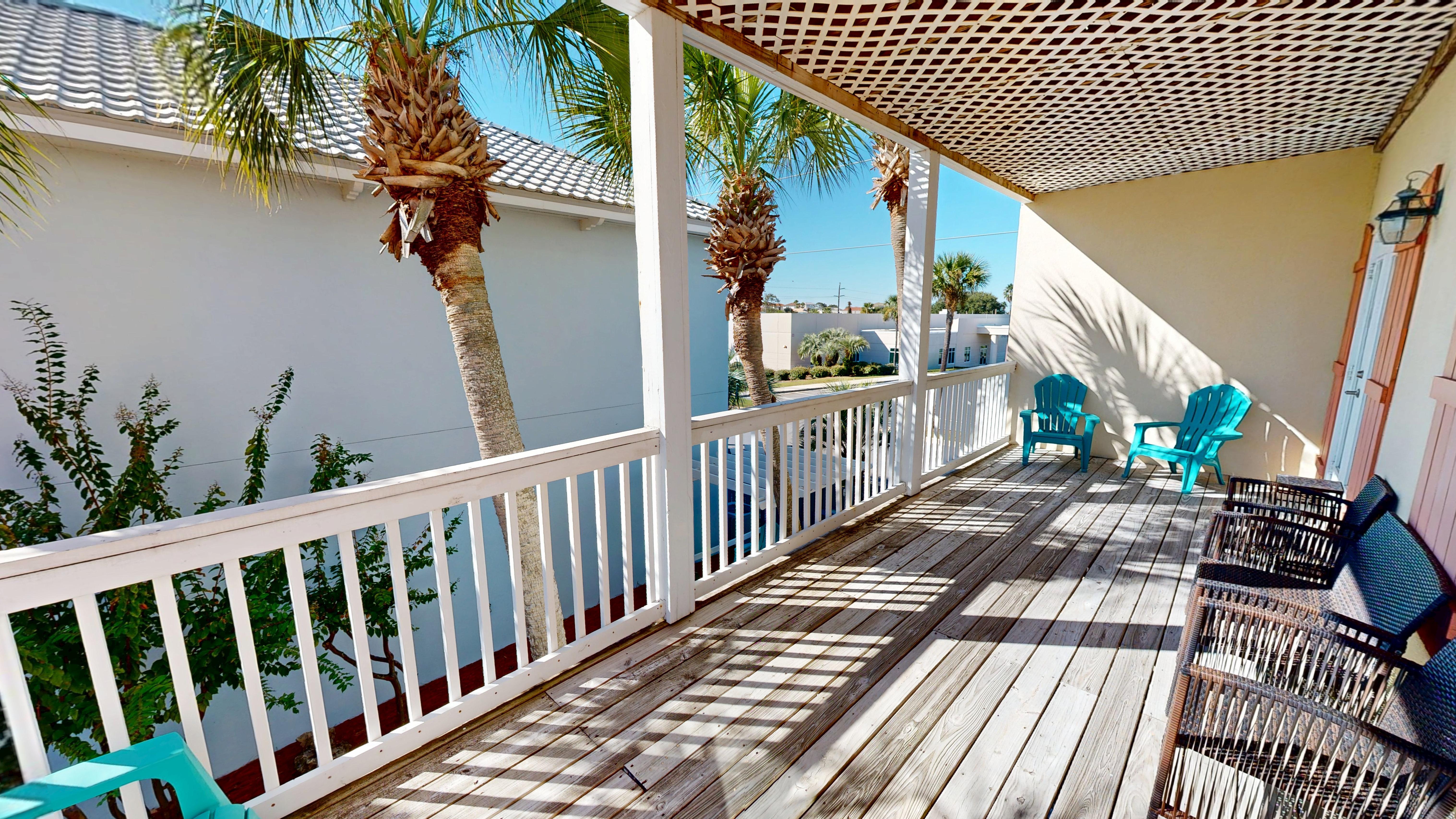 Balcony View (2nd Floor)