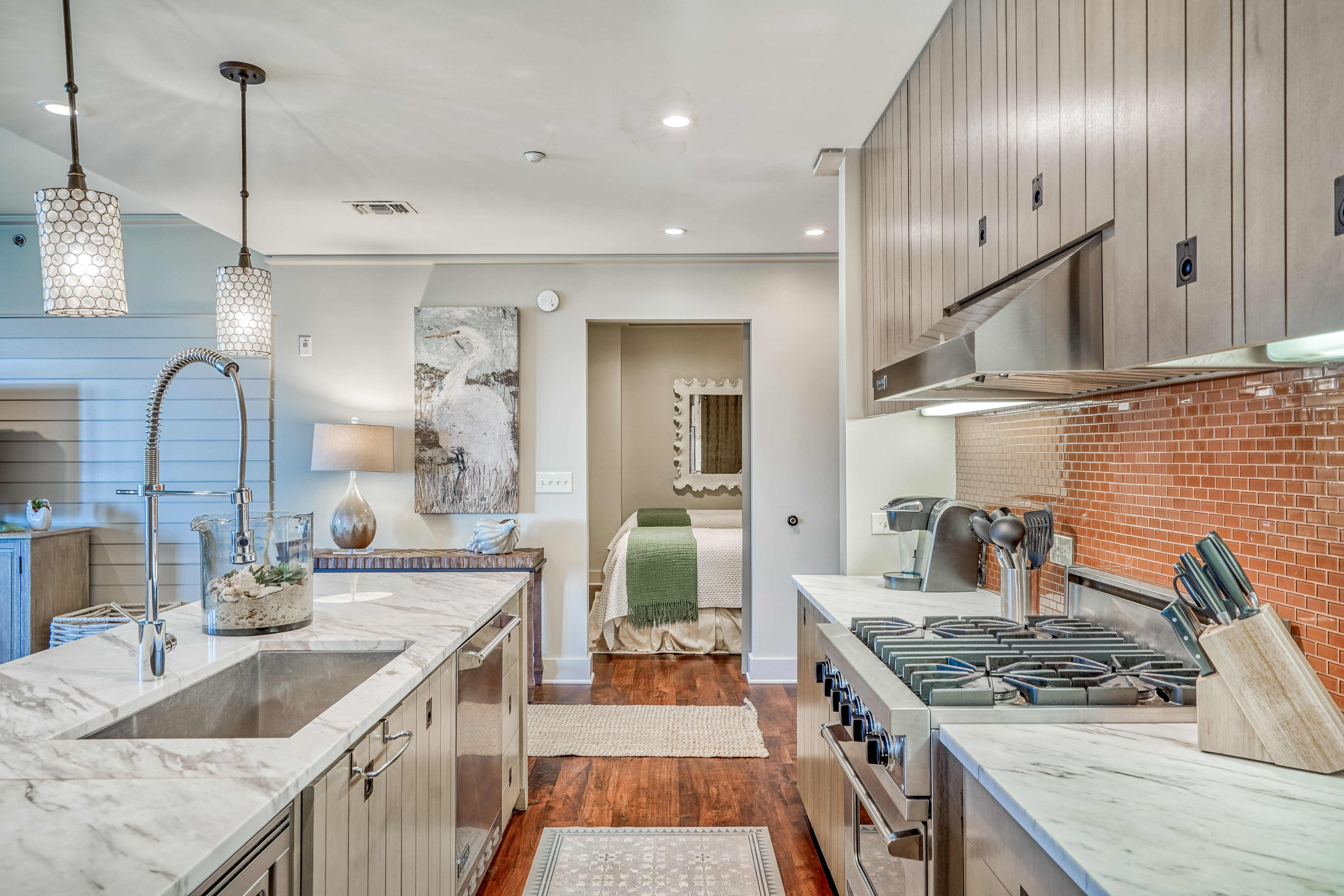 Kitchen - Featuring a Gas Range