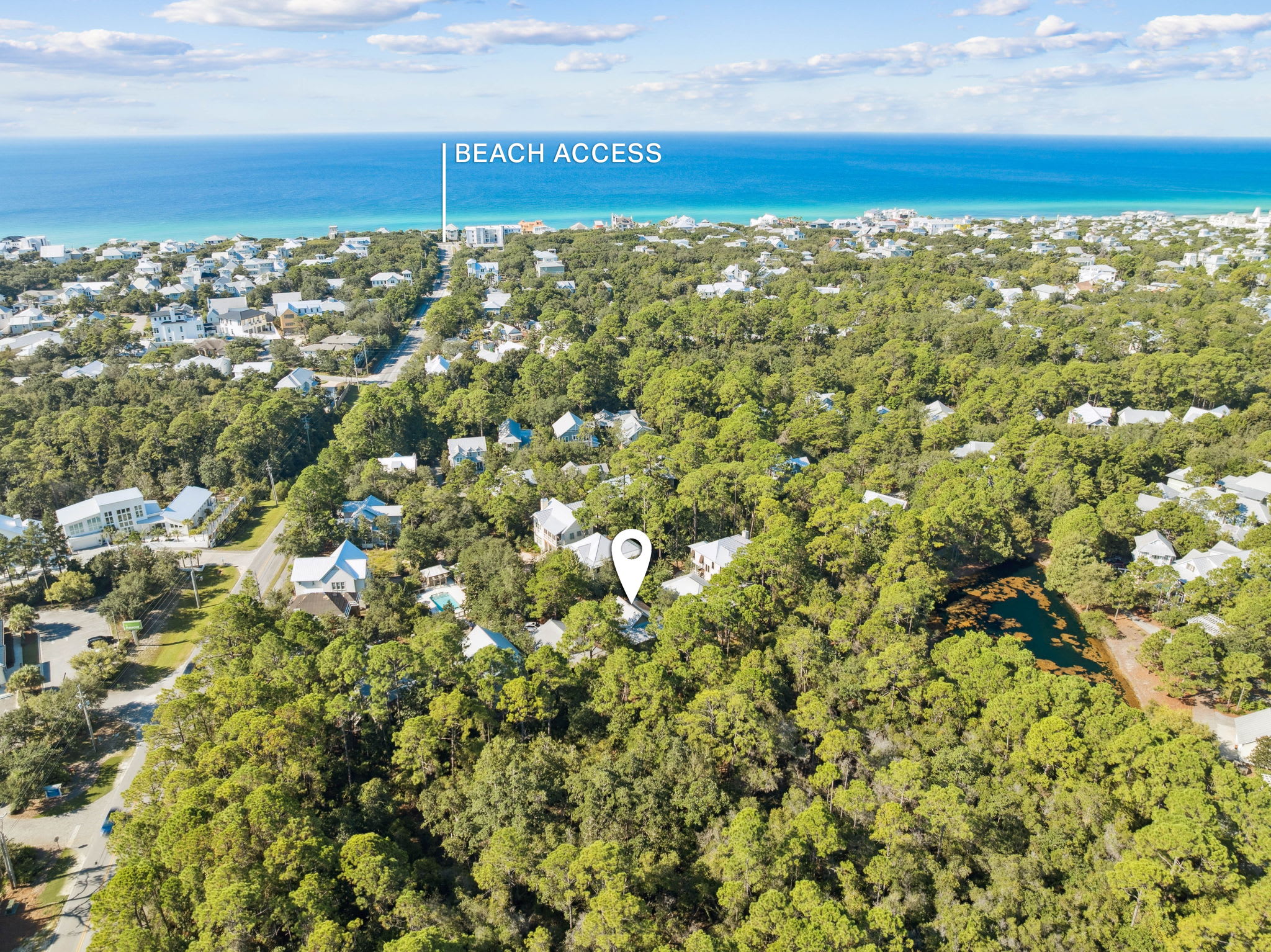 Just a Short Bike Ride from the Beach Access!