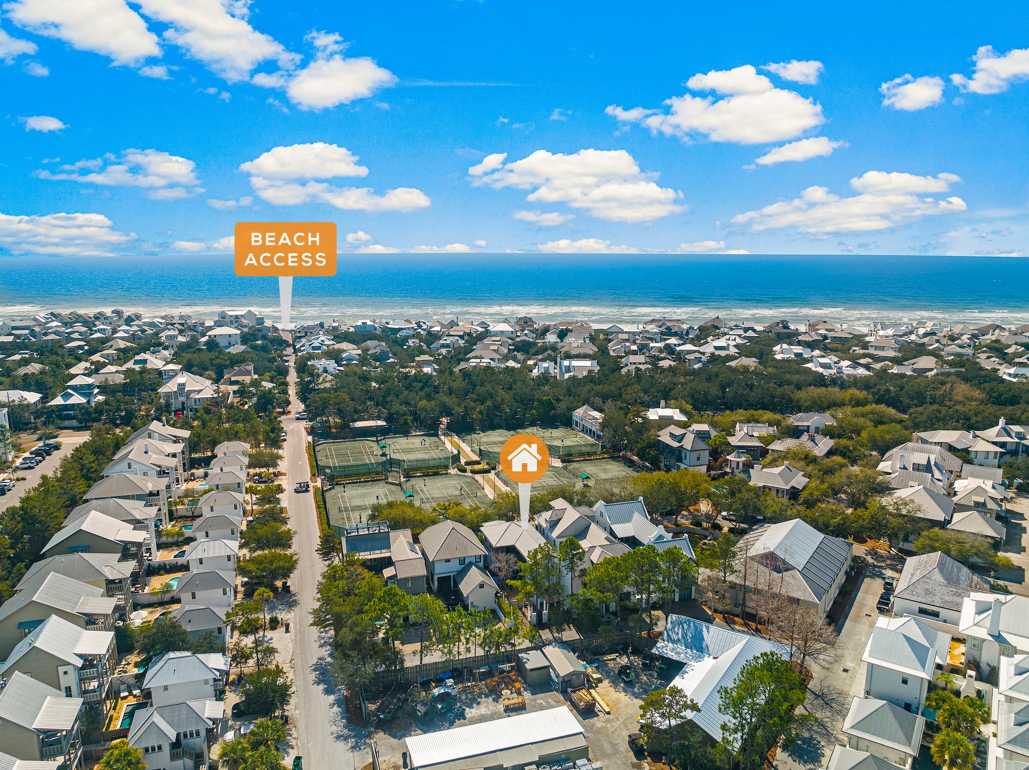 2 Minutes to Beach Access!