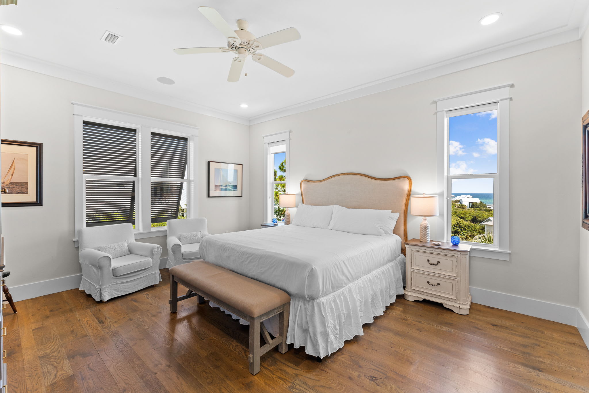 King Guest Suite — Spacious 3rd-floor king bedroom with en-suite bath.