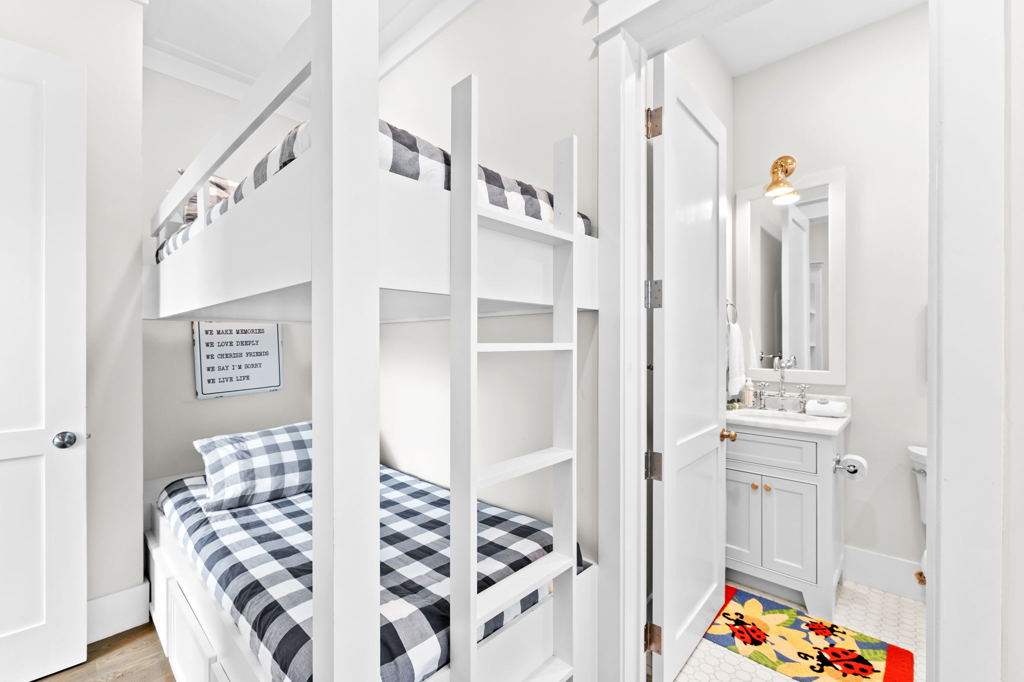 Bunk Room — With private bathroom.
