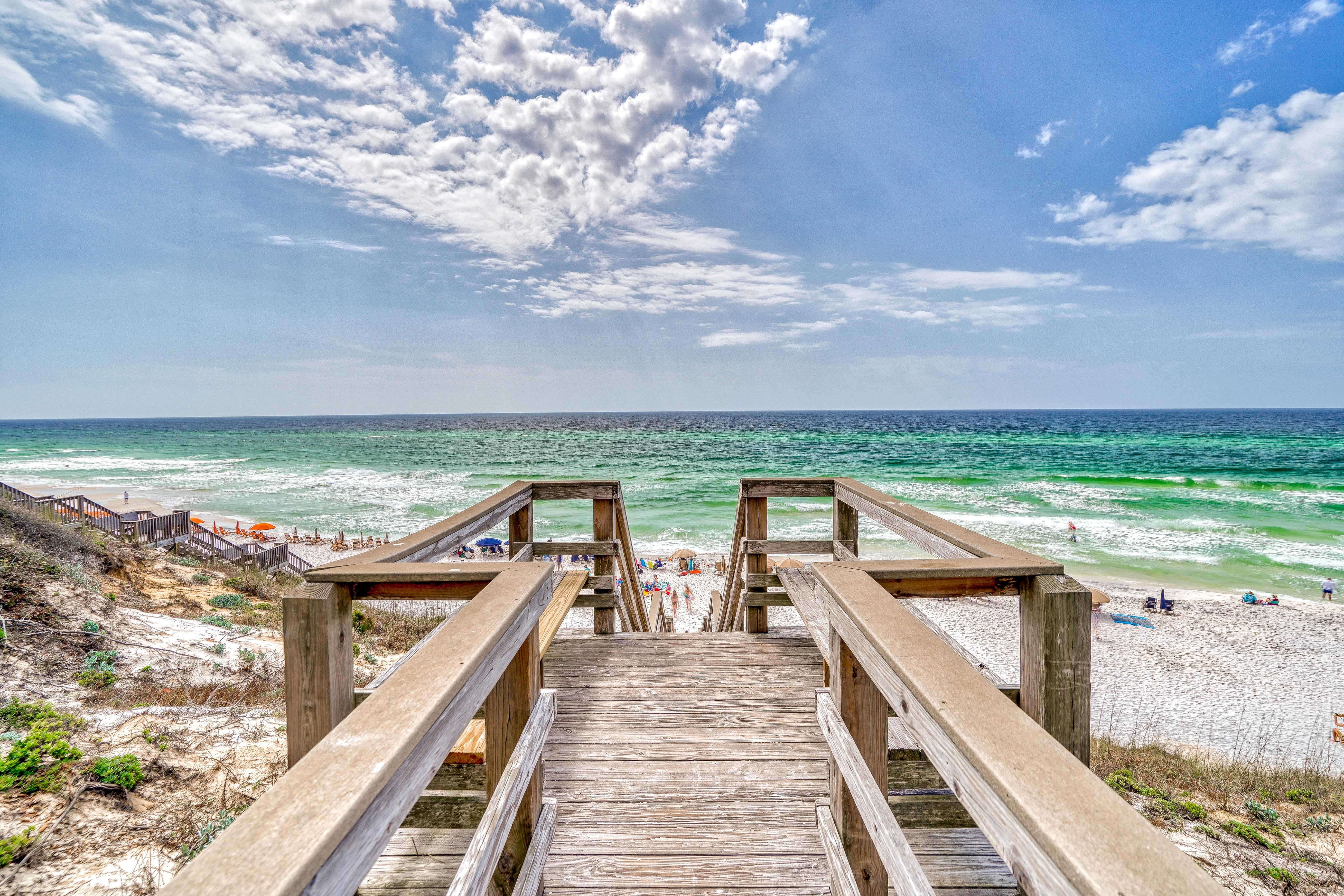 Beach Access Just Steps Away