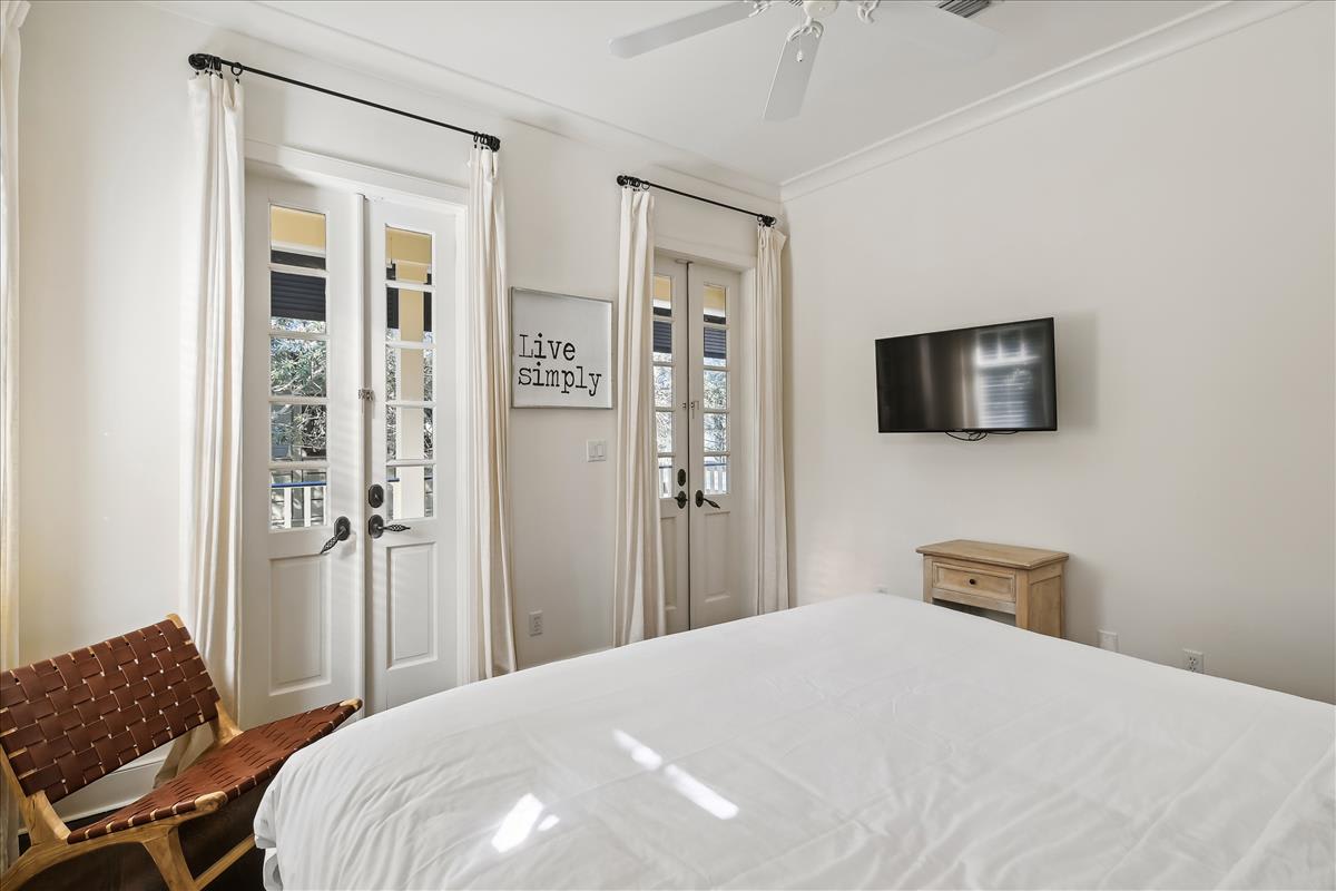 Primary King Suite - Equipped with a Flat-Screen TV