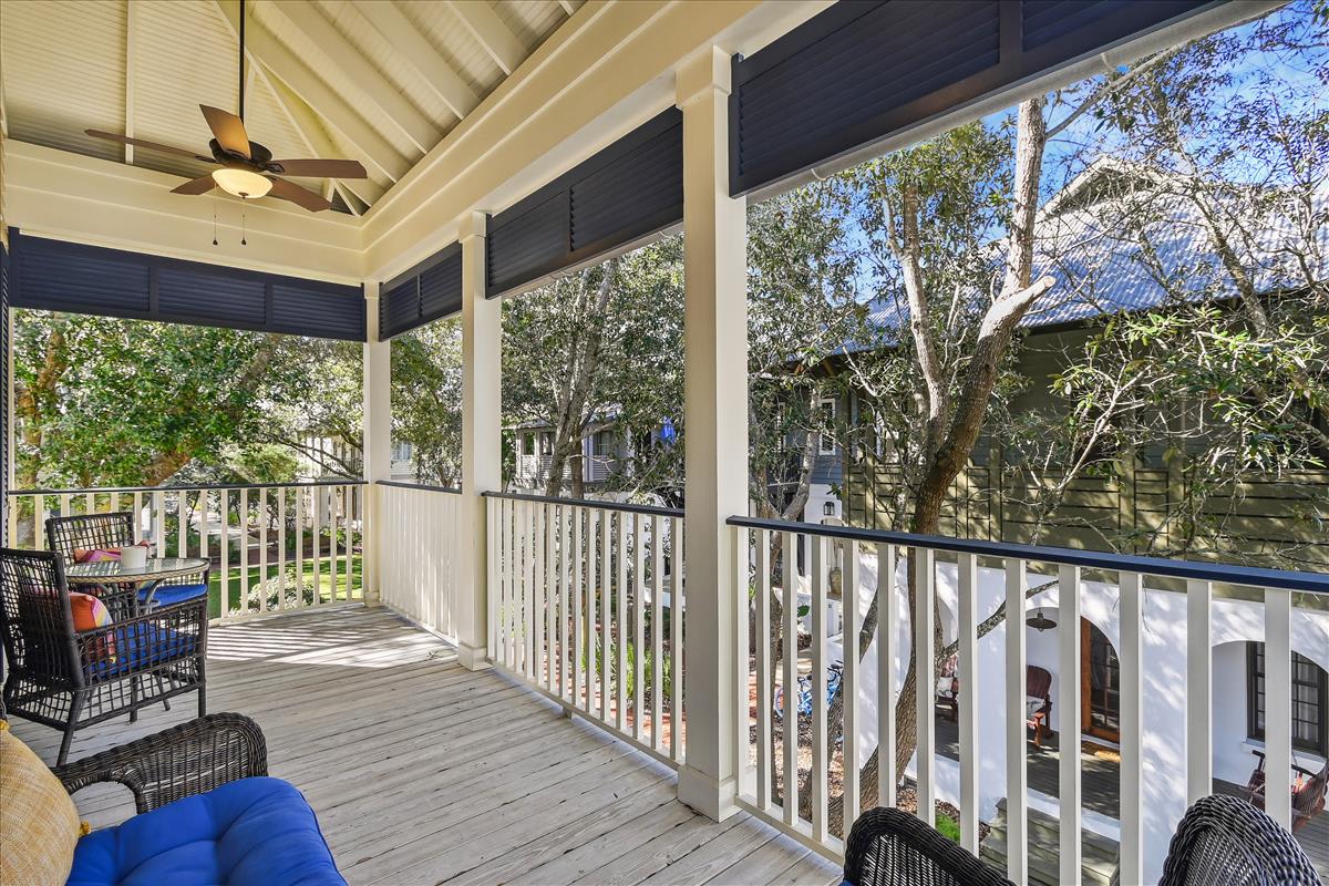 2nd Floor Balcony - Furnished with Cozy Outdoor Furniture