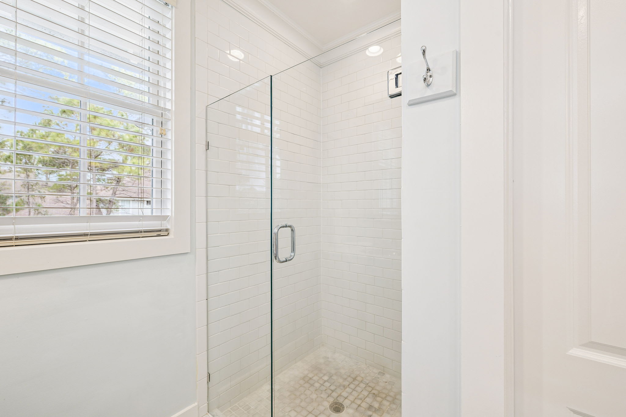 Rinse Off in the Spa-Like Walk-In Shower