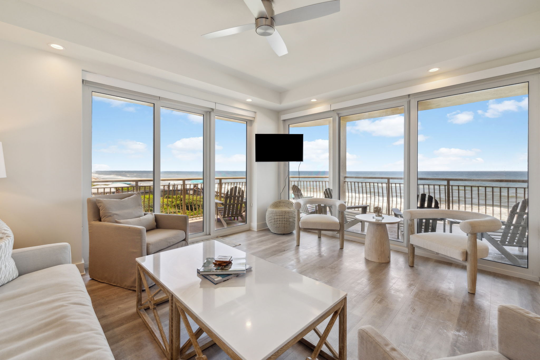 Cozy Living Area with Panoramic Gulf Views!