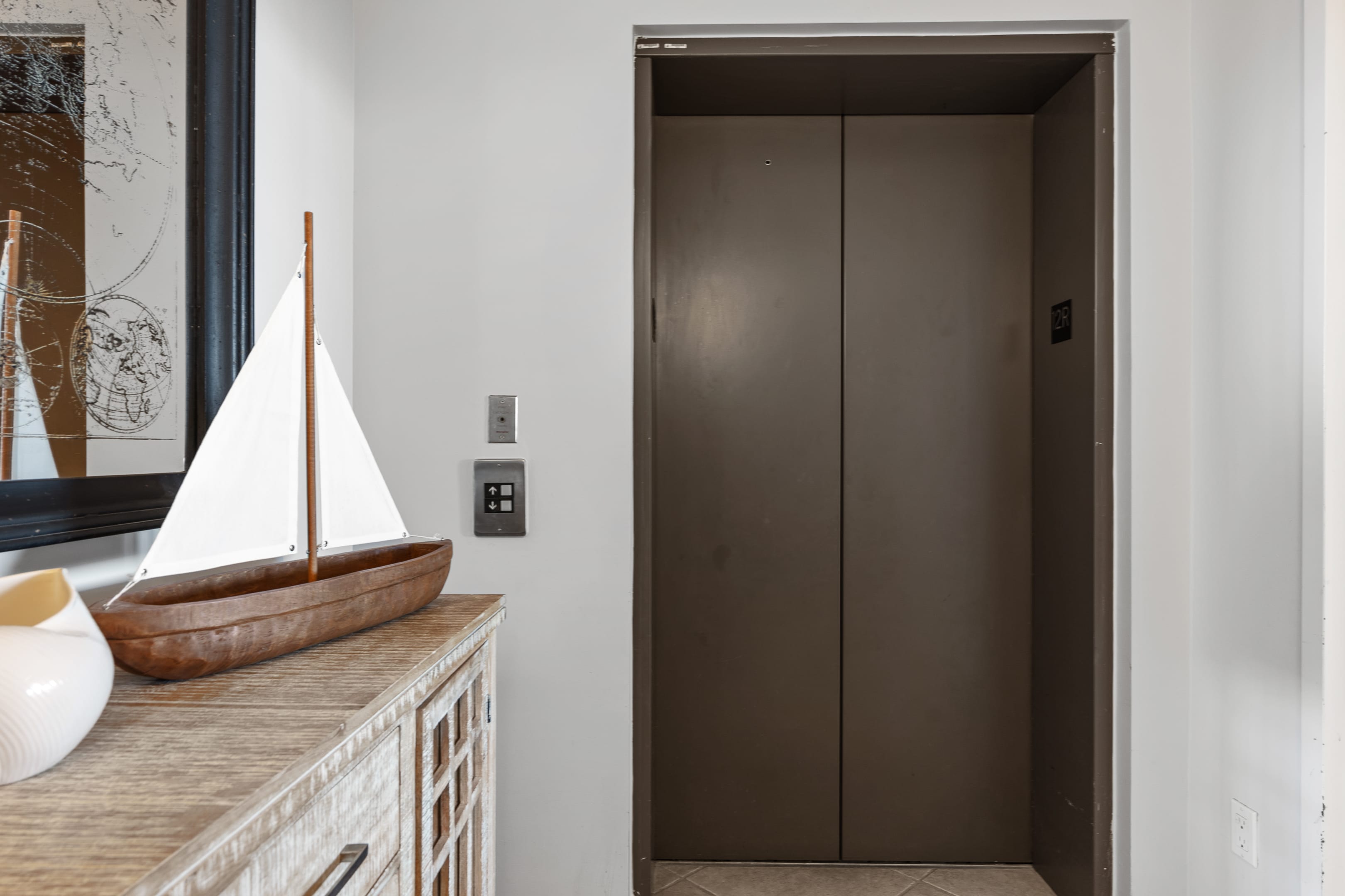 Private Elevator Entrance