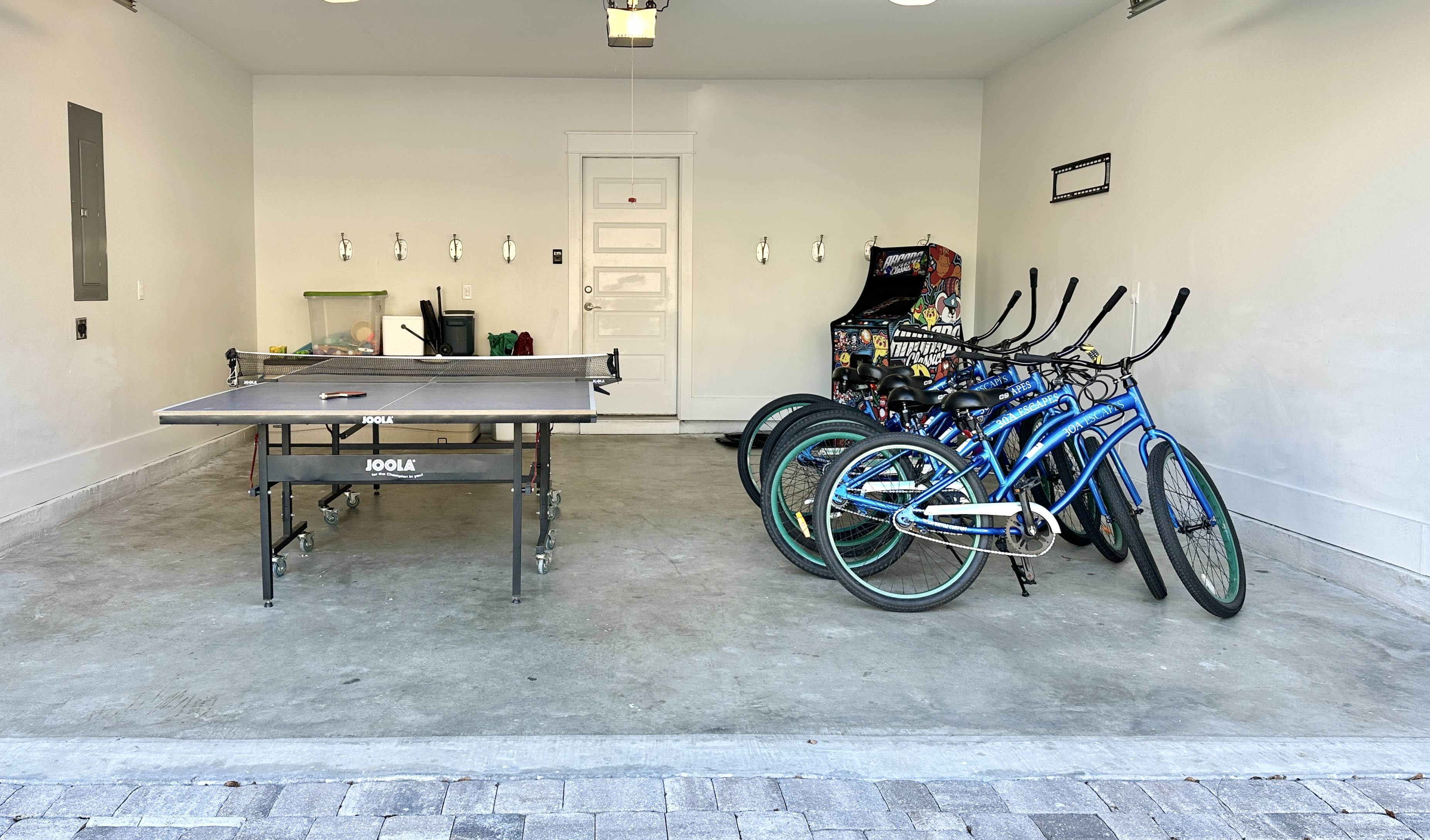 Garage - Has been Converted into a Game Room with Arcade & Ping Pong