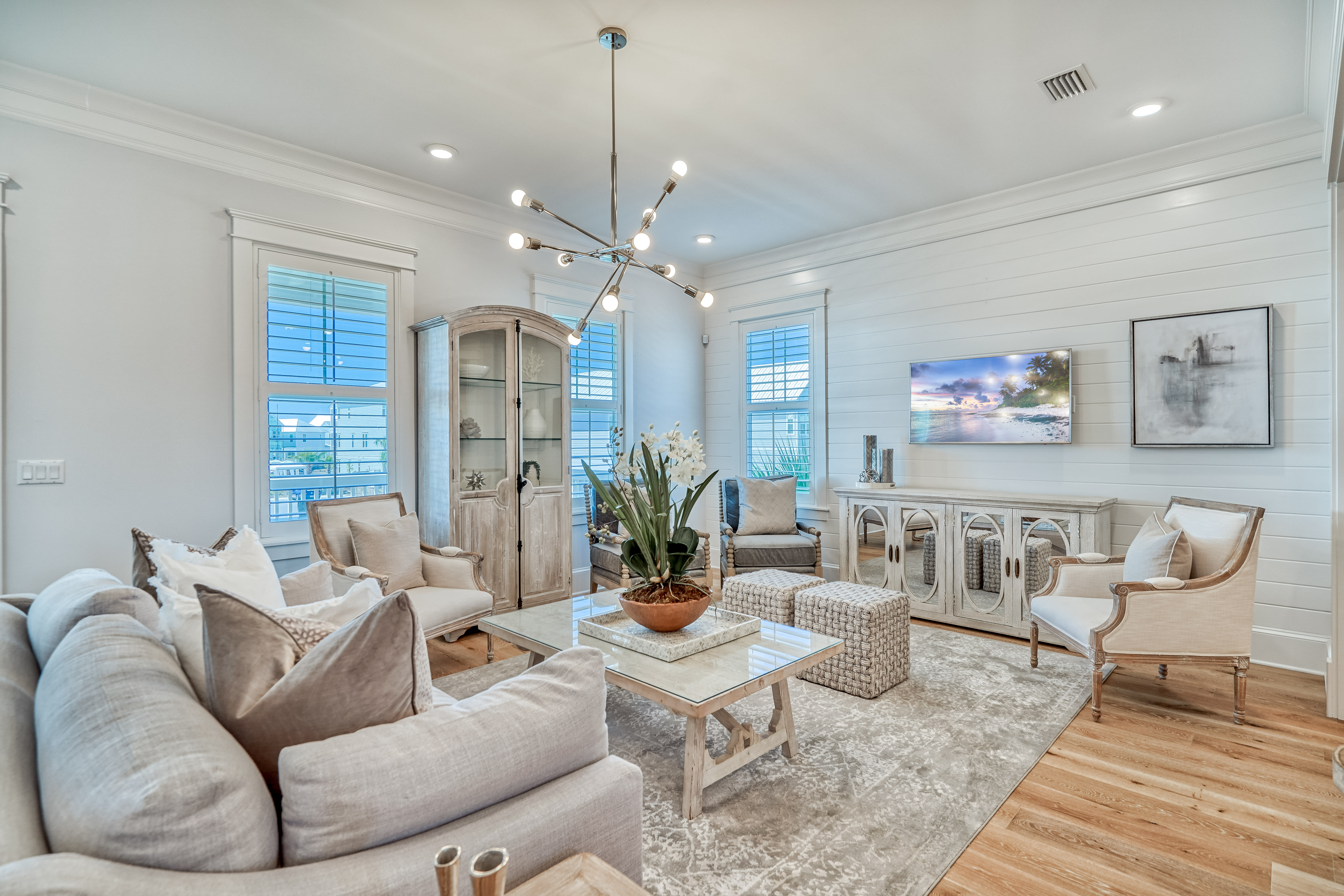 Living Room - Equipped with a Large Flat Screen TV