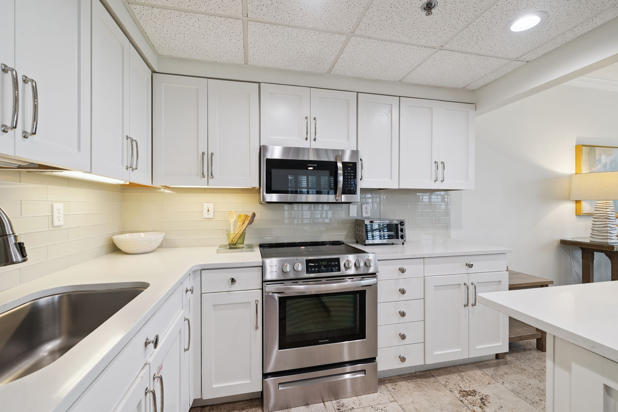 Ample Counter & Storage Space