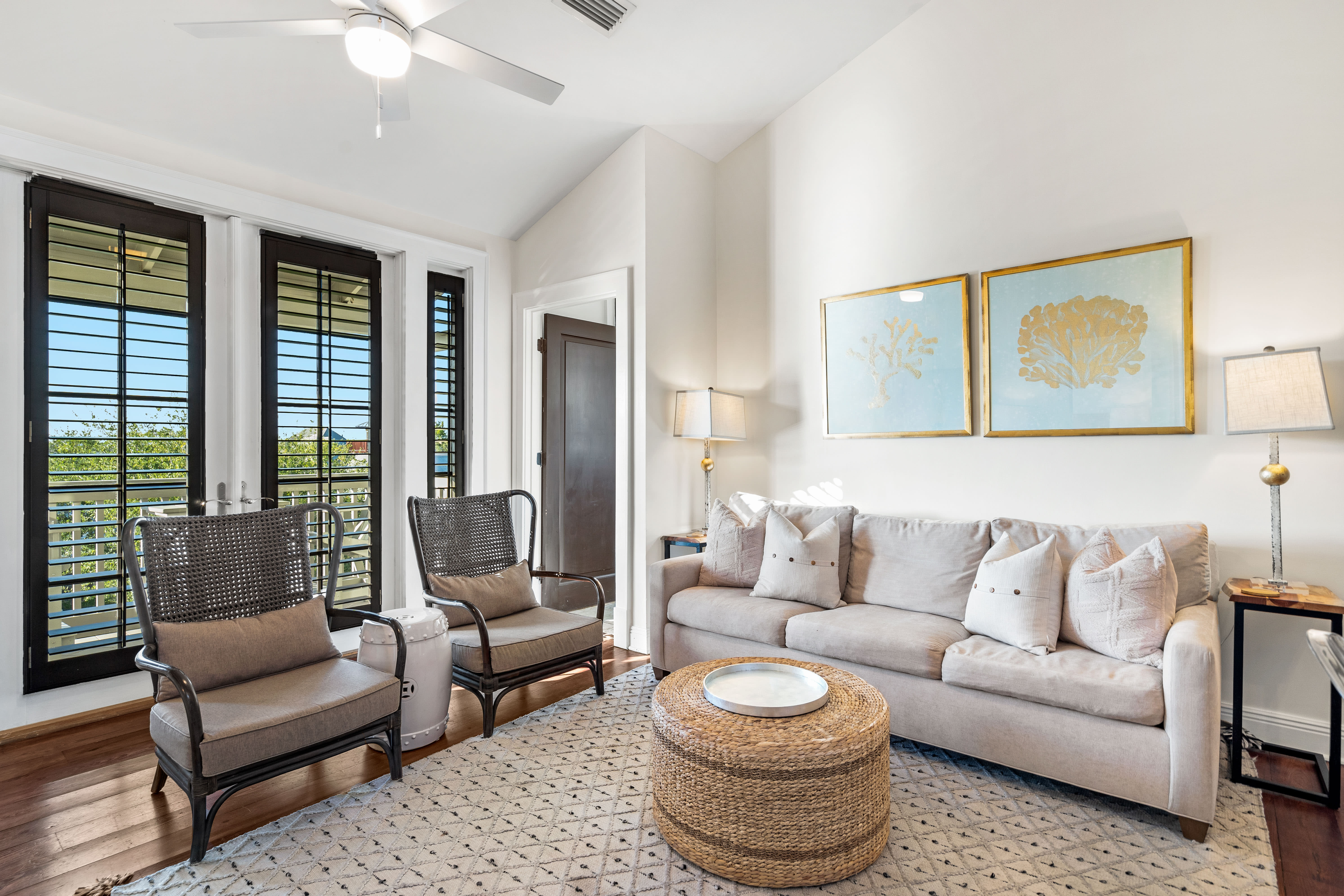 Living Room with Cozy Sofa