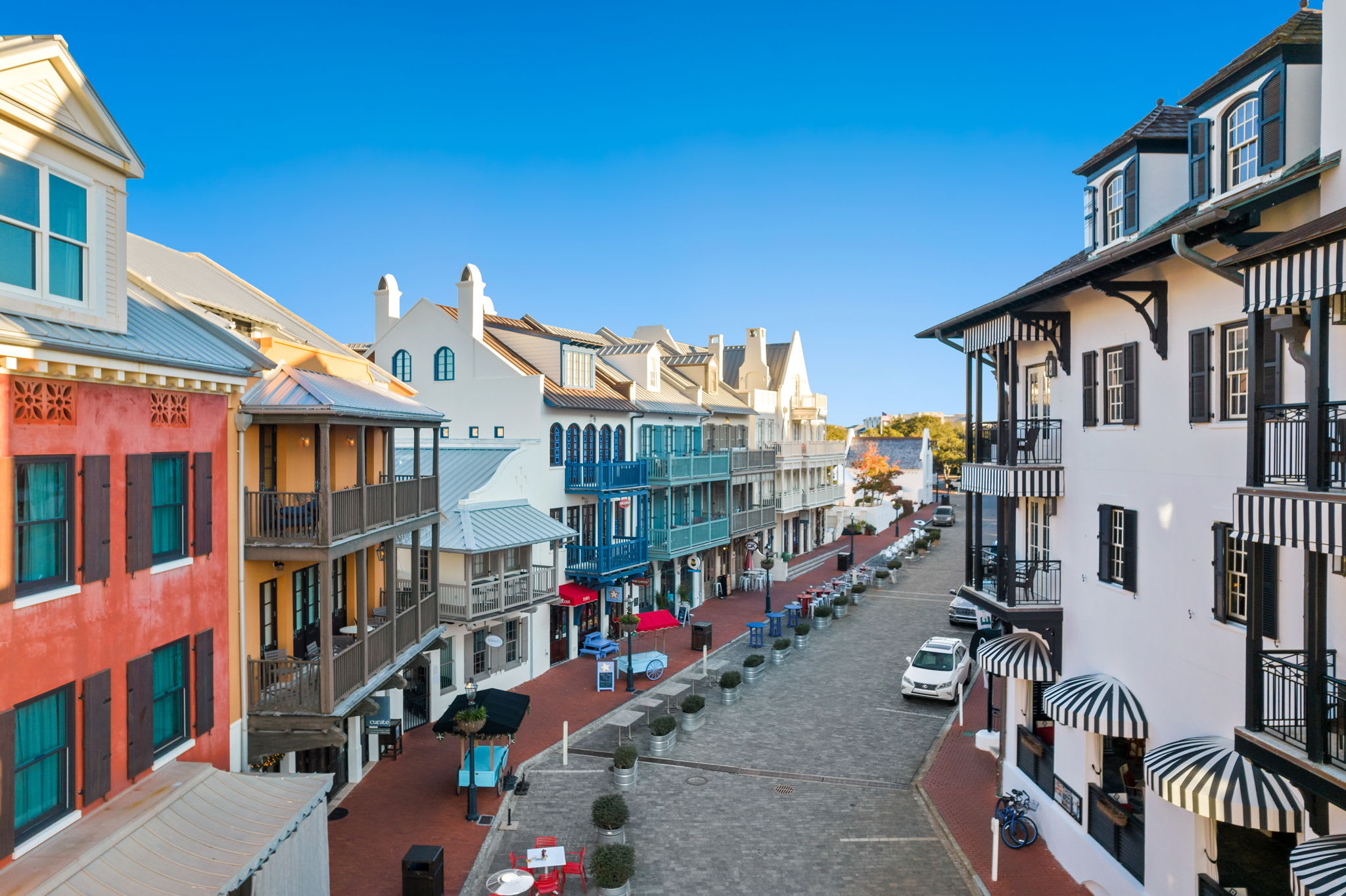 Take a Stroll through Main Street in Rosemary Beach