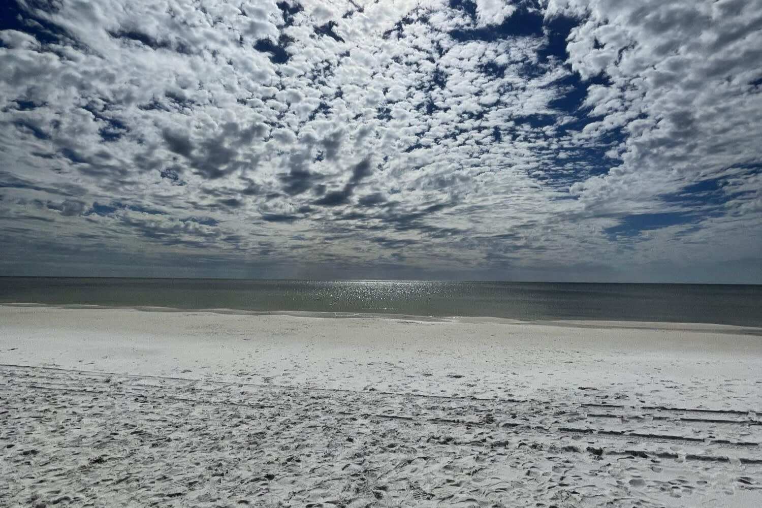 A view of the 30A beach.