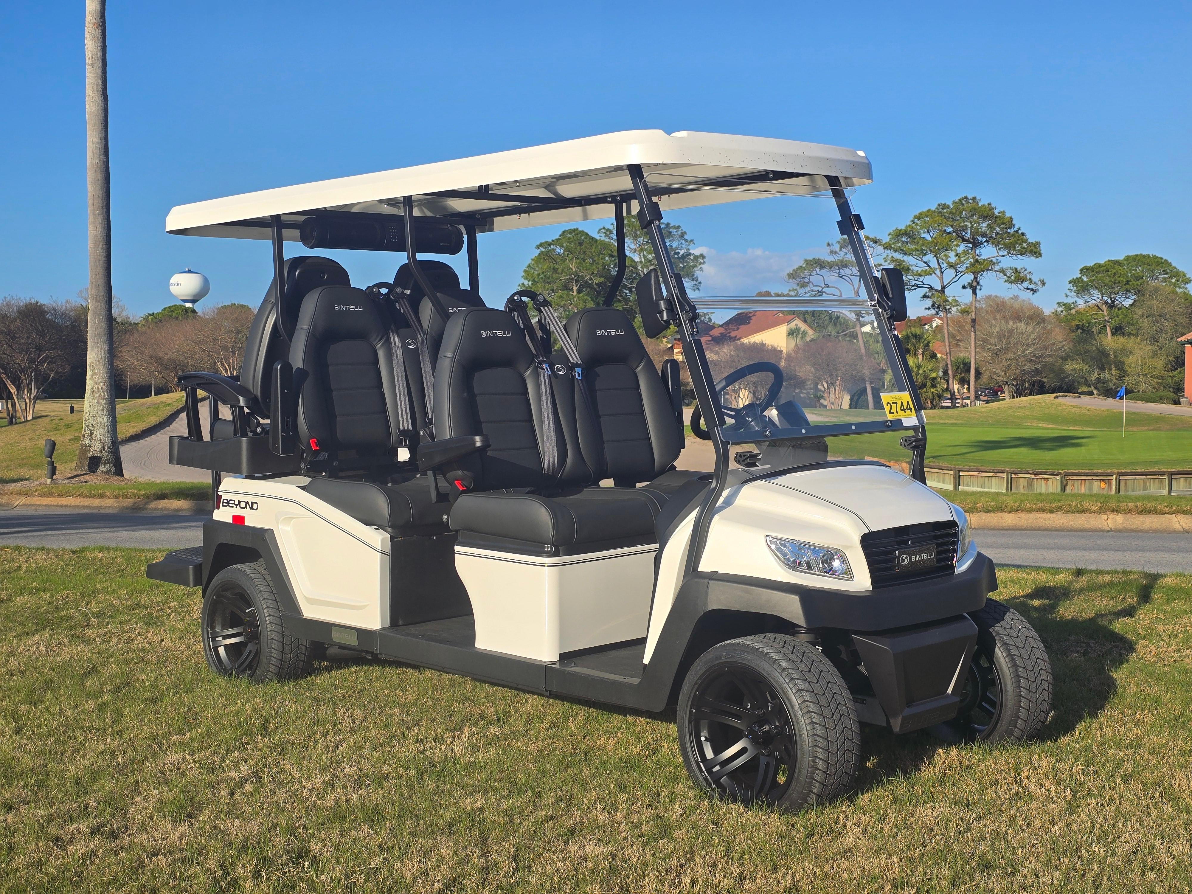 6-Seater Golf Cart Included
