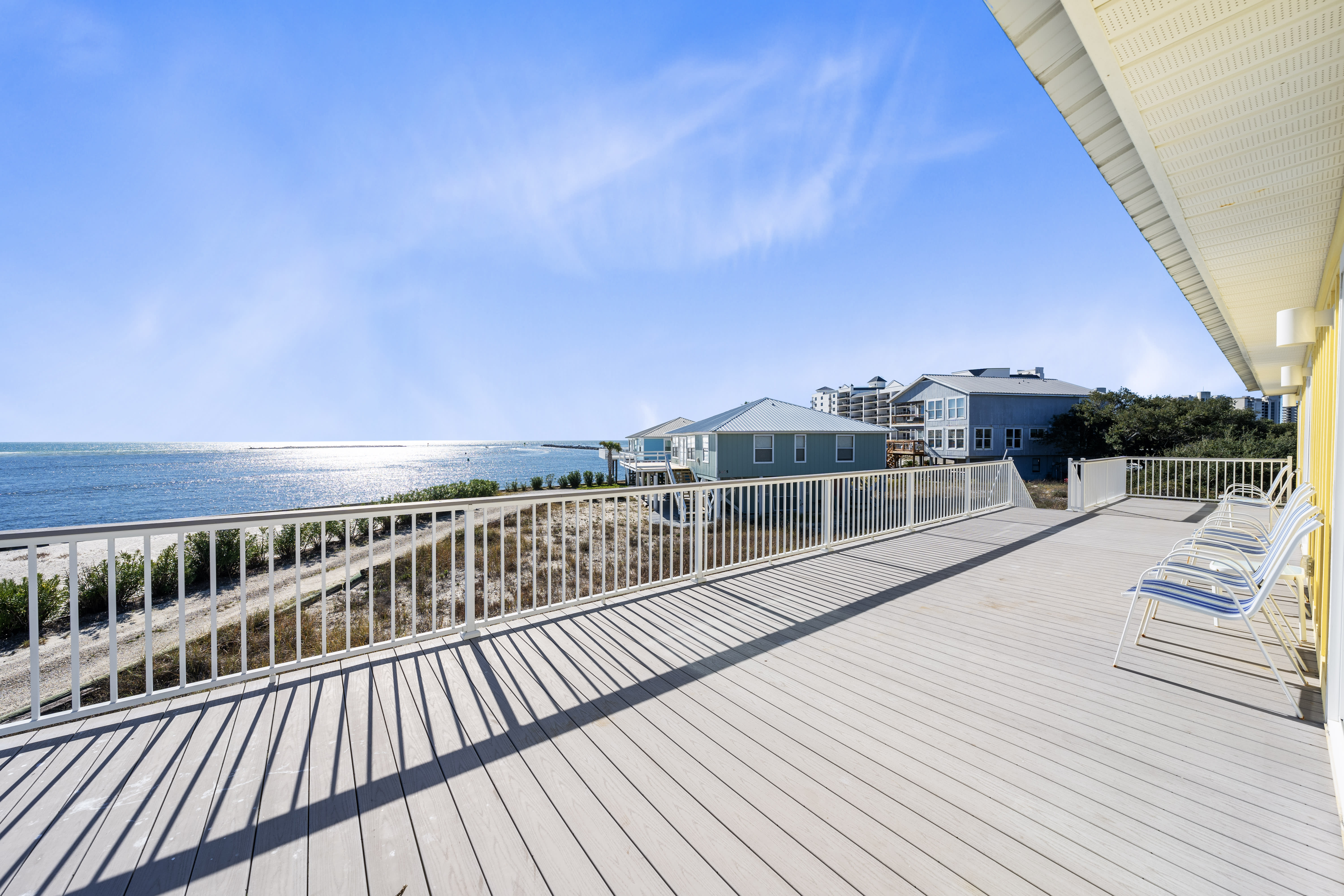 2 Point House II Deck with Gulf Views