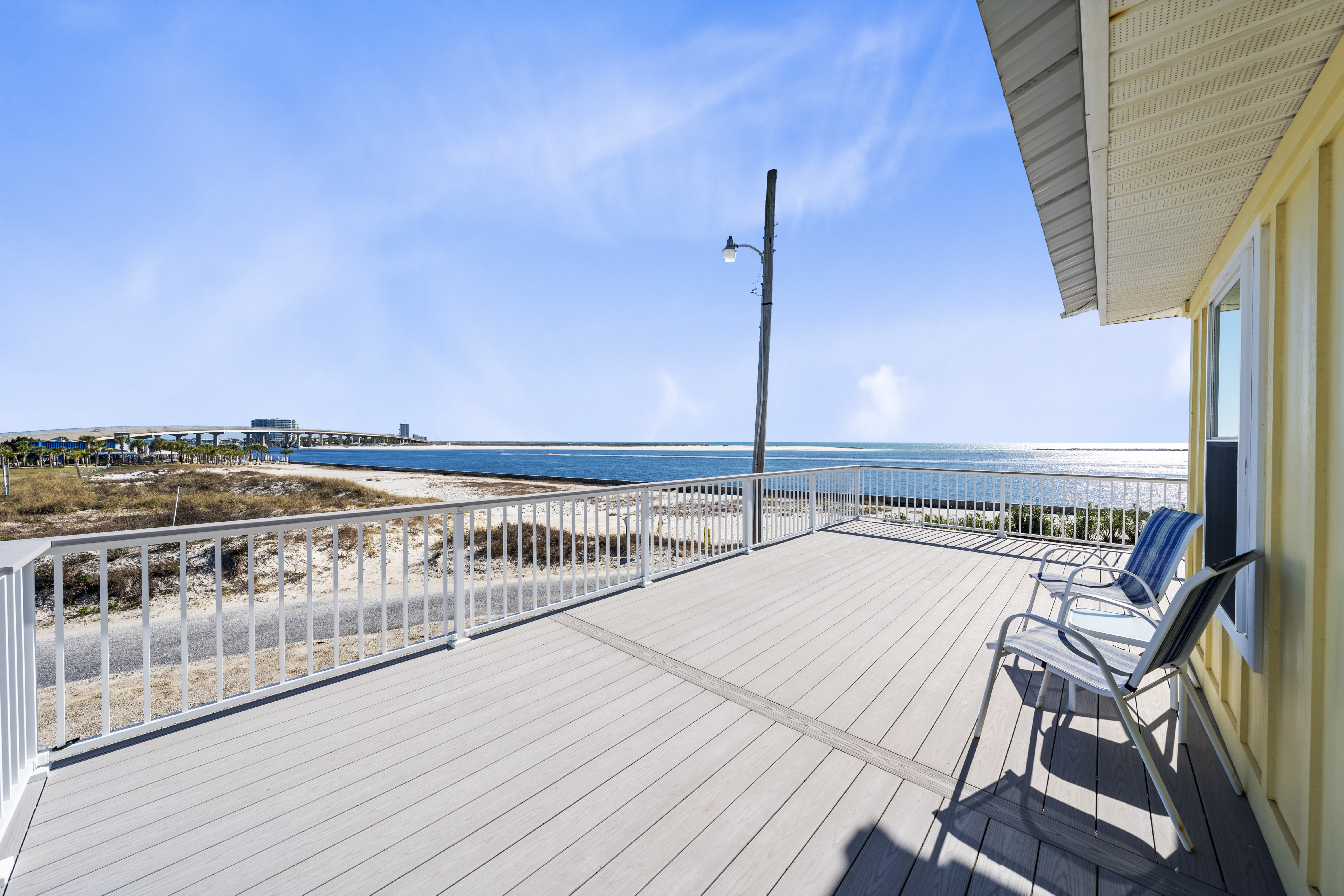 4 Point House II Deck with Gulf Views