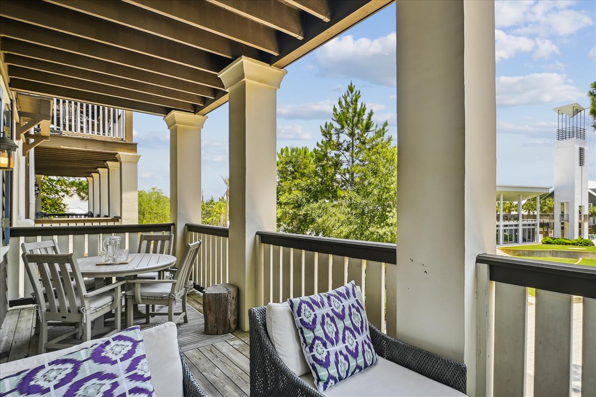 Spacious Balcony off the Living Room