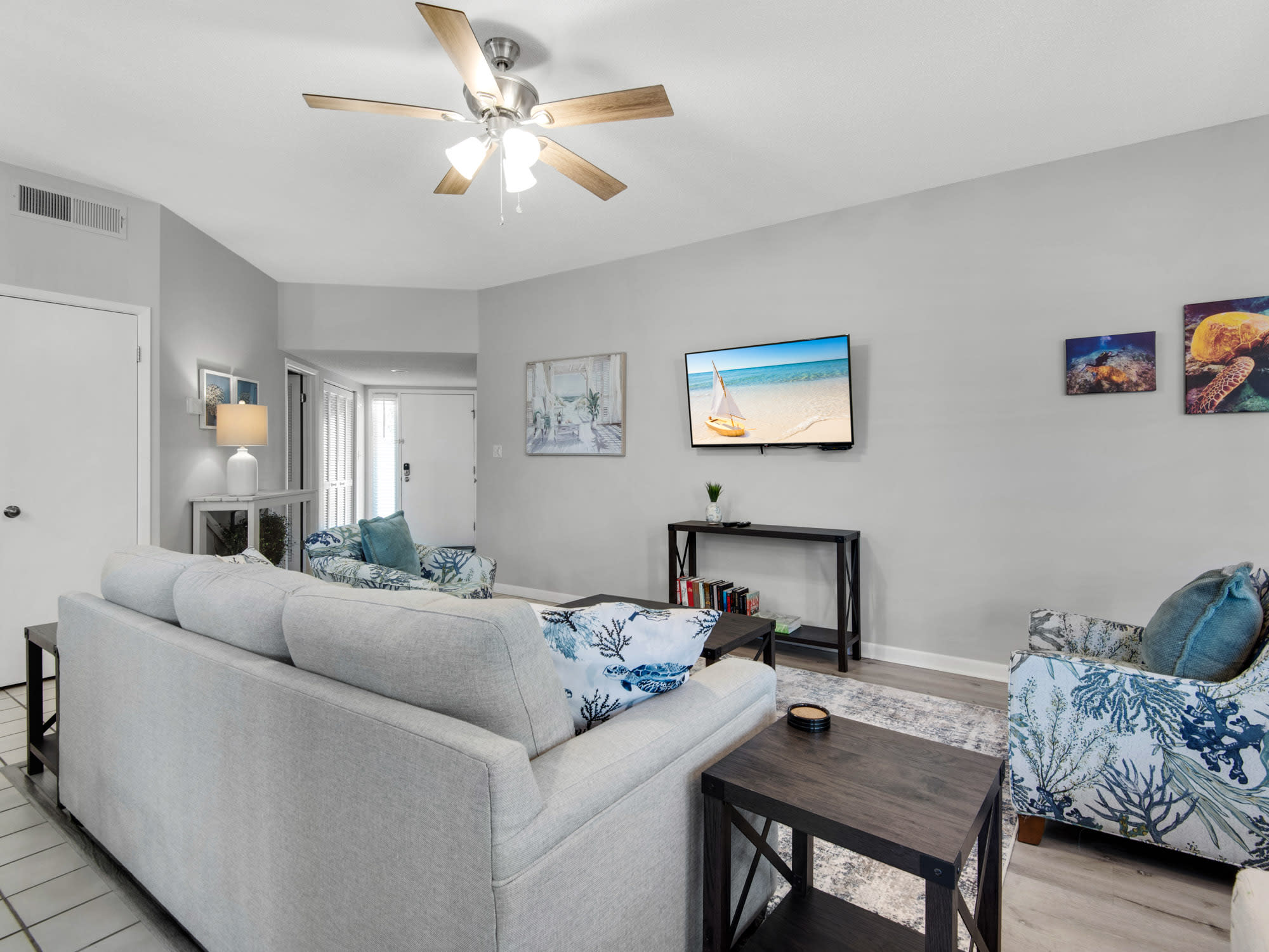 Flat Screen TV in Living Area