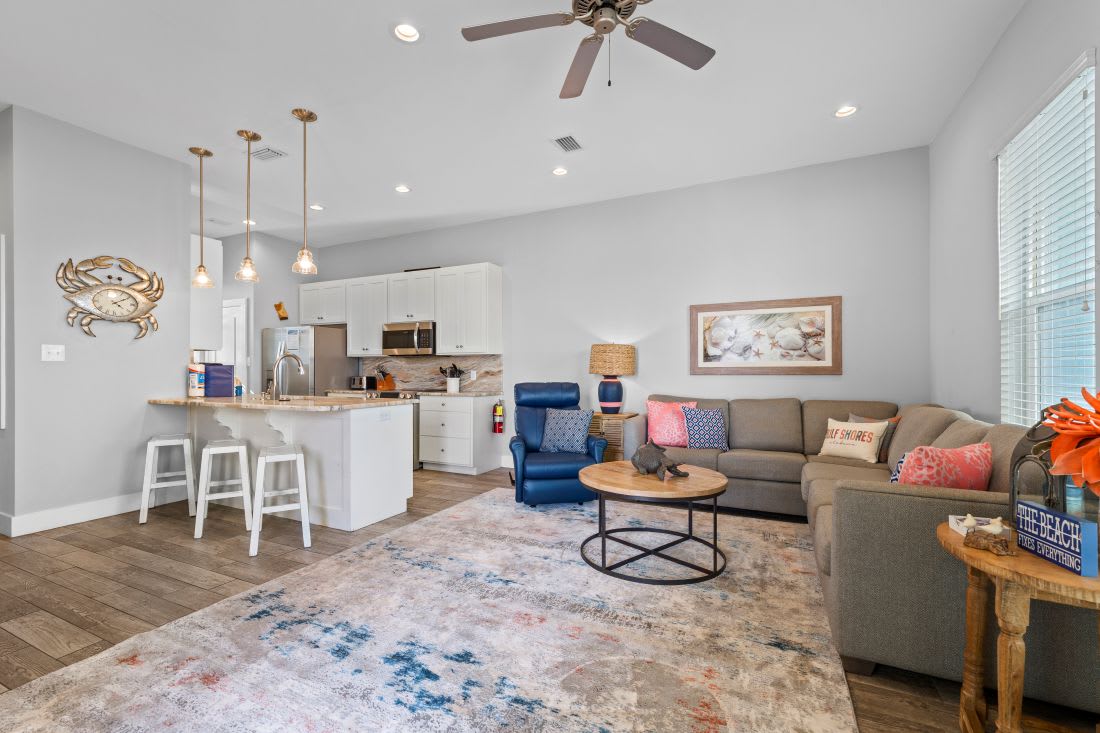 4 Two Little Lambs Living Room-Kitchen