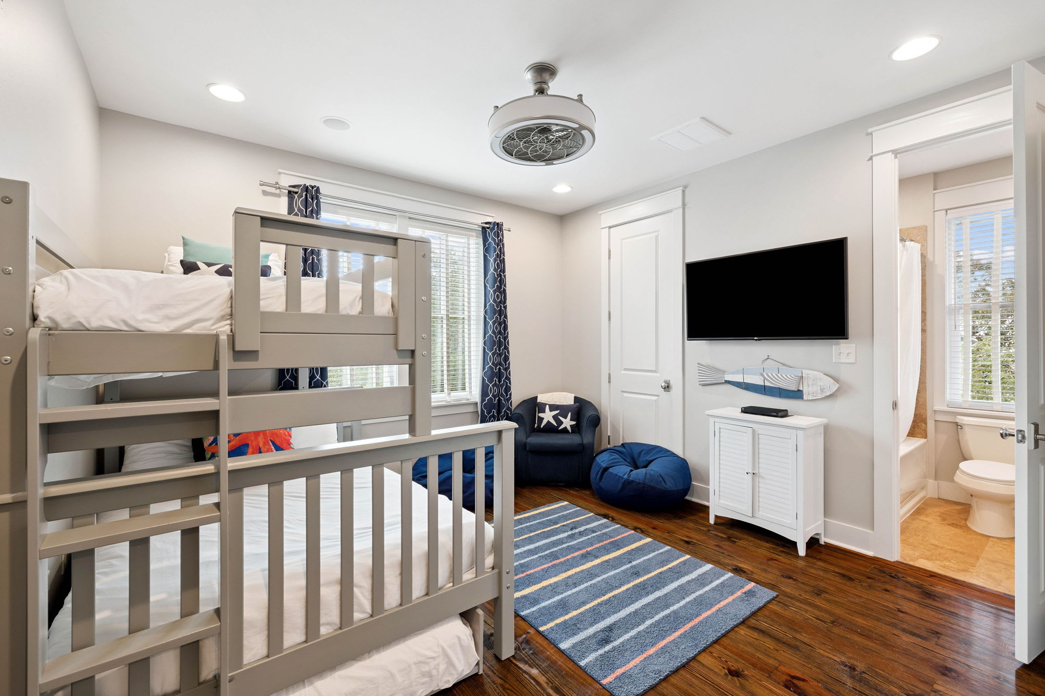 Bunk Room - Twin Over Queen Bunk + Twin Trundle