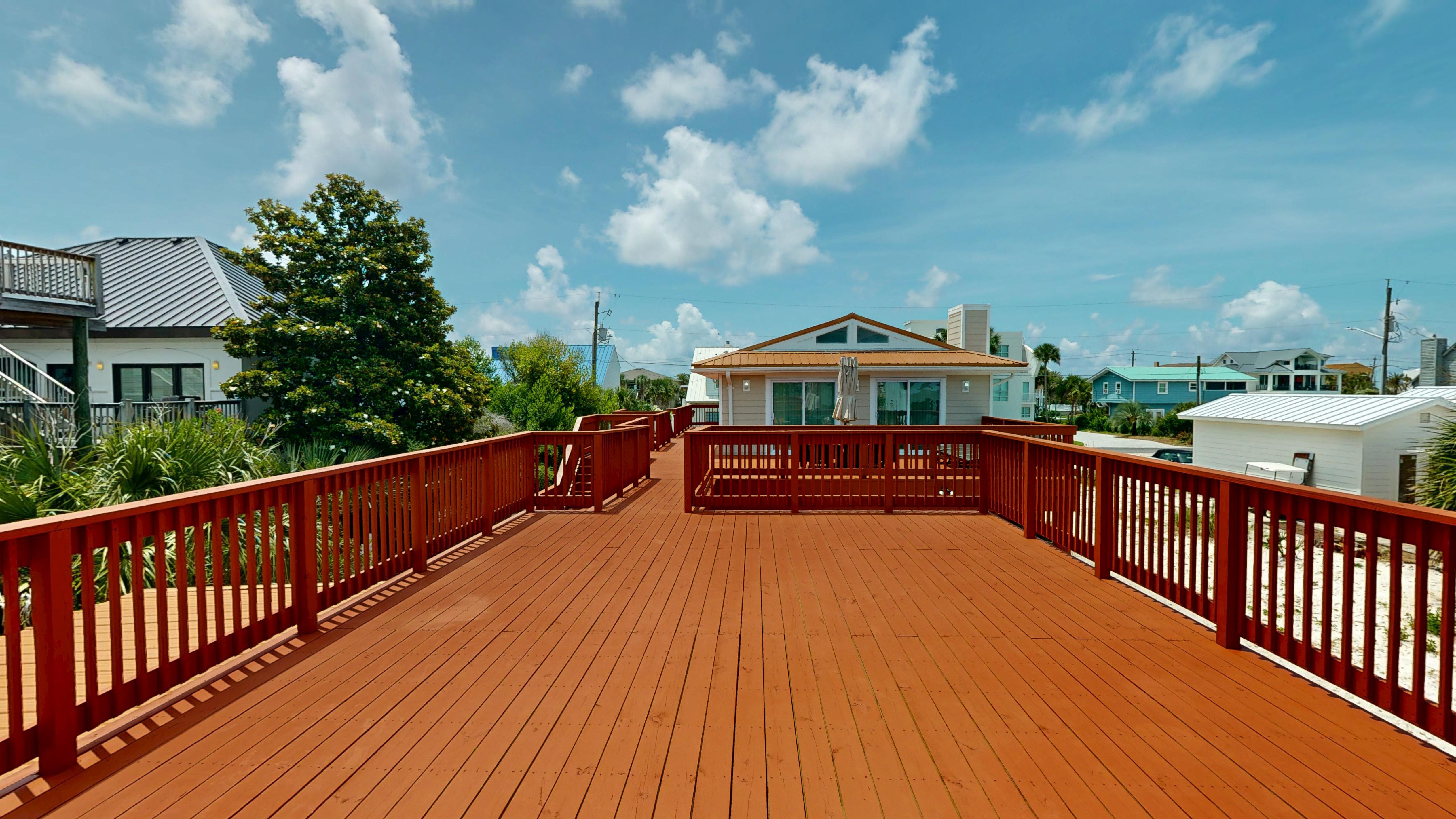 2nd Floor Deck View