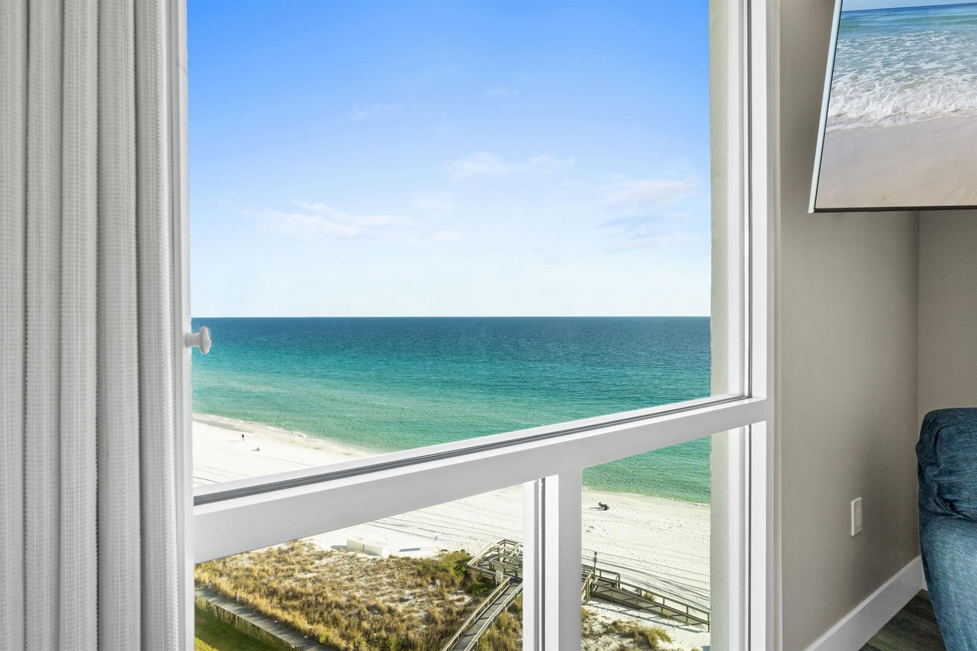 Wake up to endless ocean views from your window, where turquoise waters meet pristine white sand just steps away from your door.