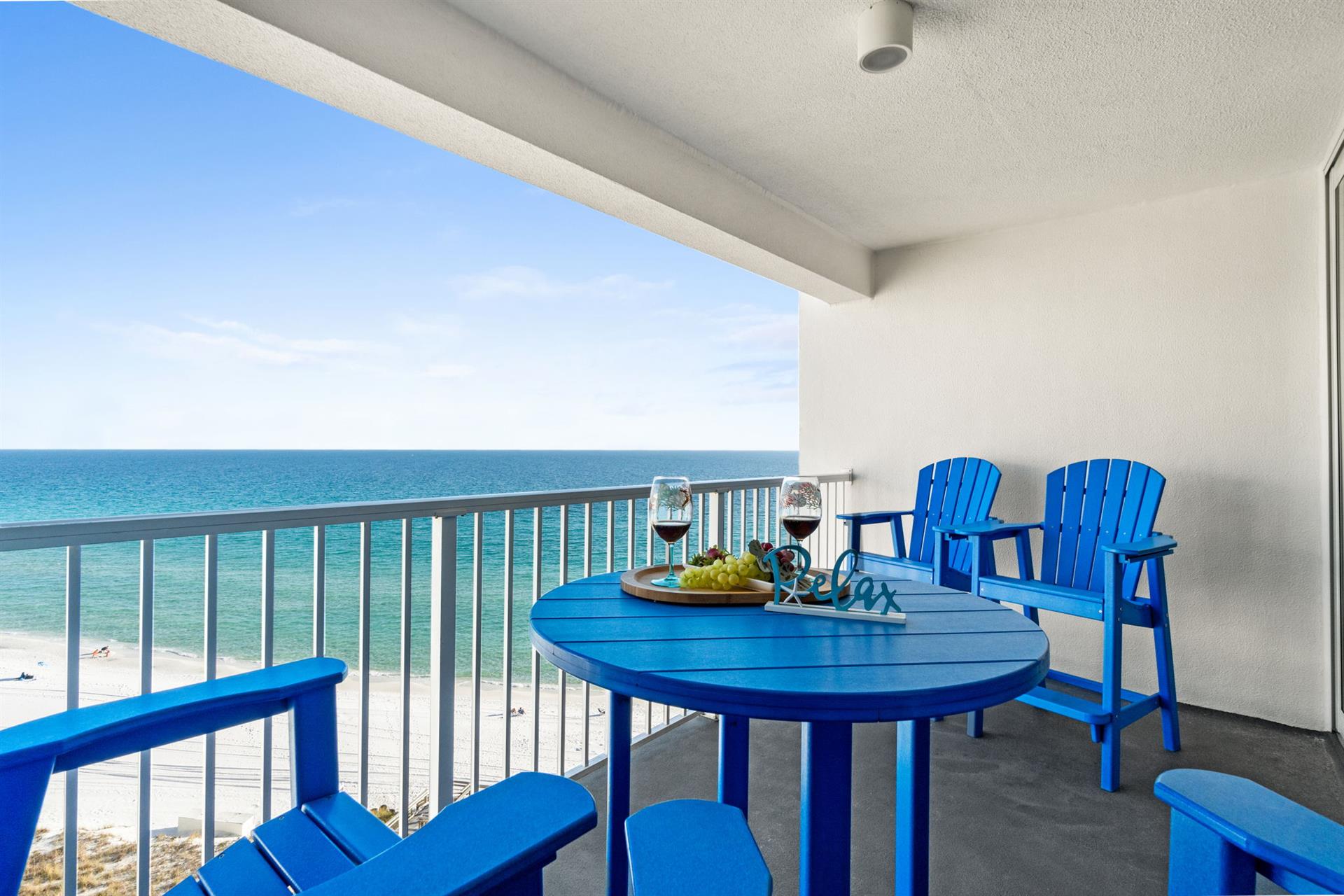 Step onto your private oceanfront balcony where morning coffee and evening wine taste even better with endless sea views.