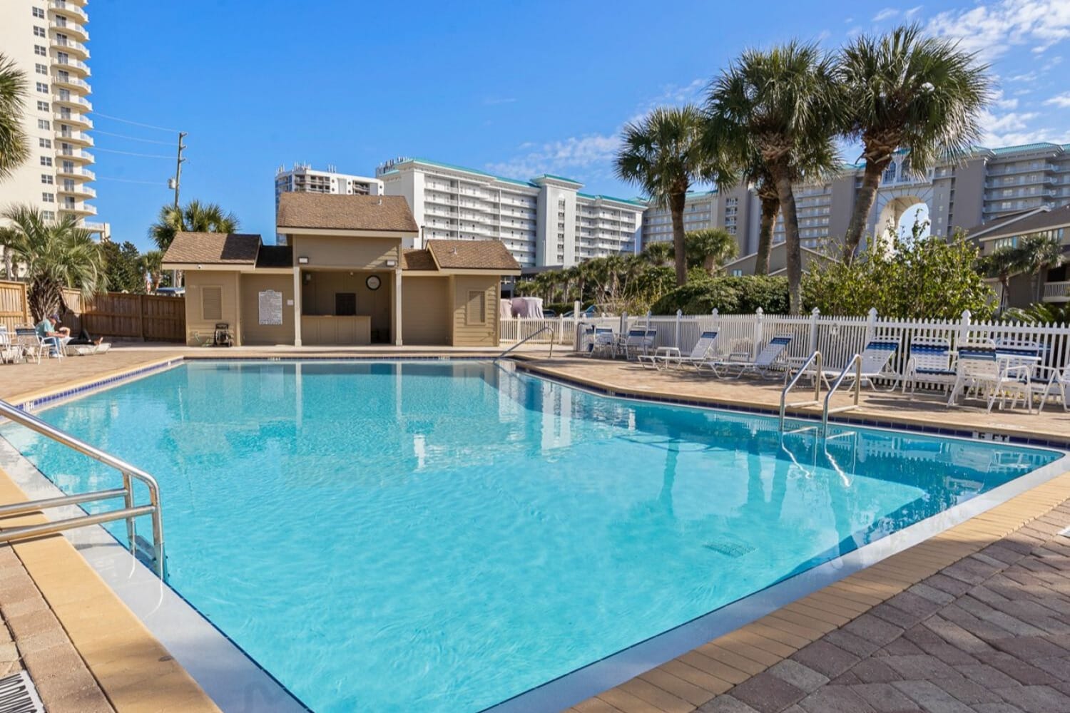One of many resort pools to enjoy.