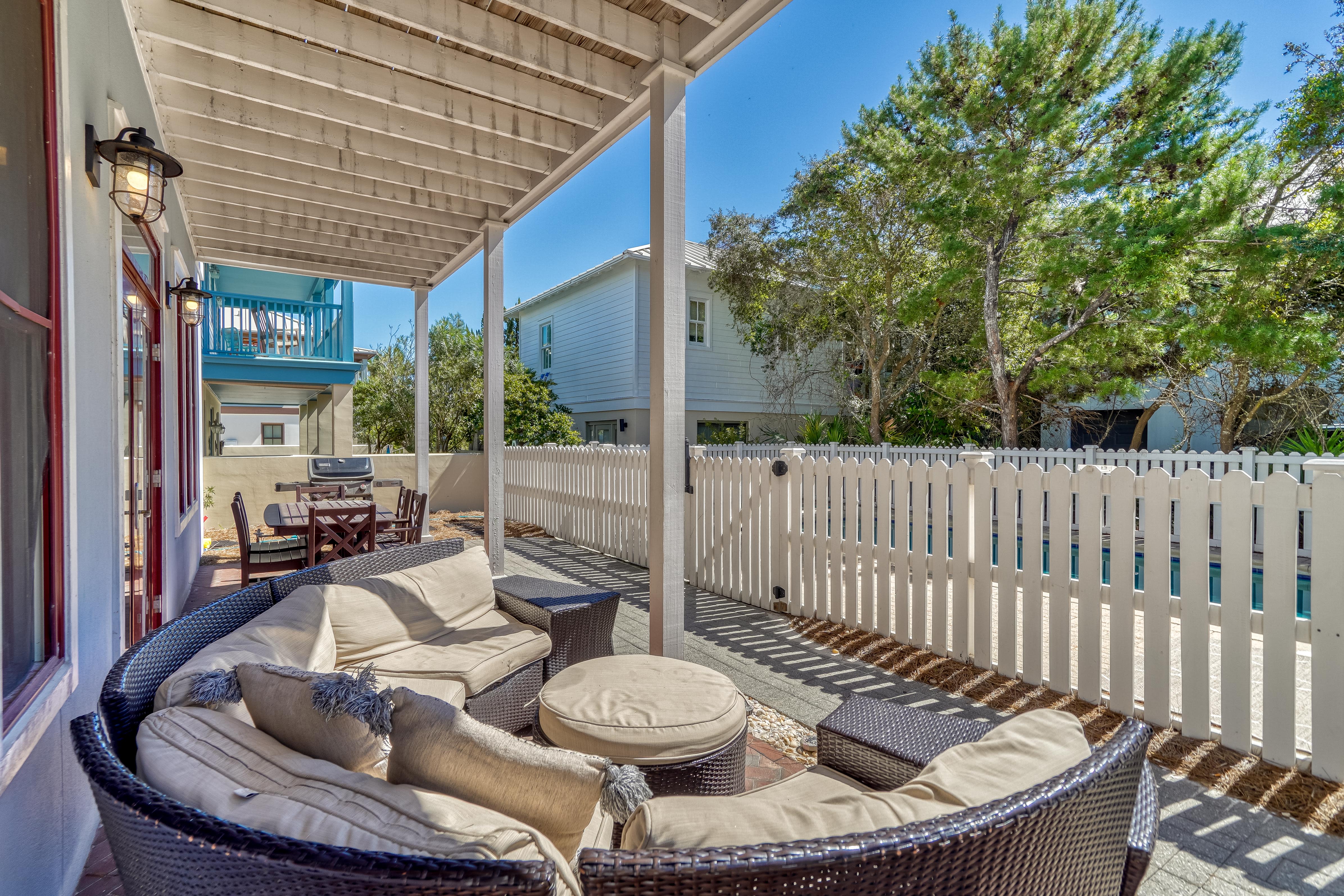 Sit Comfortably Poolside