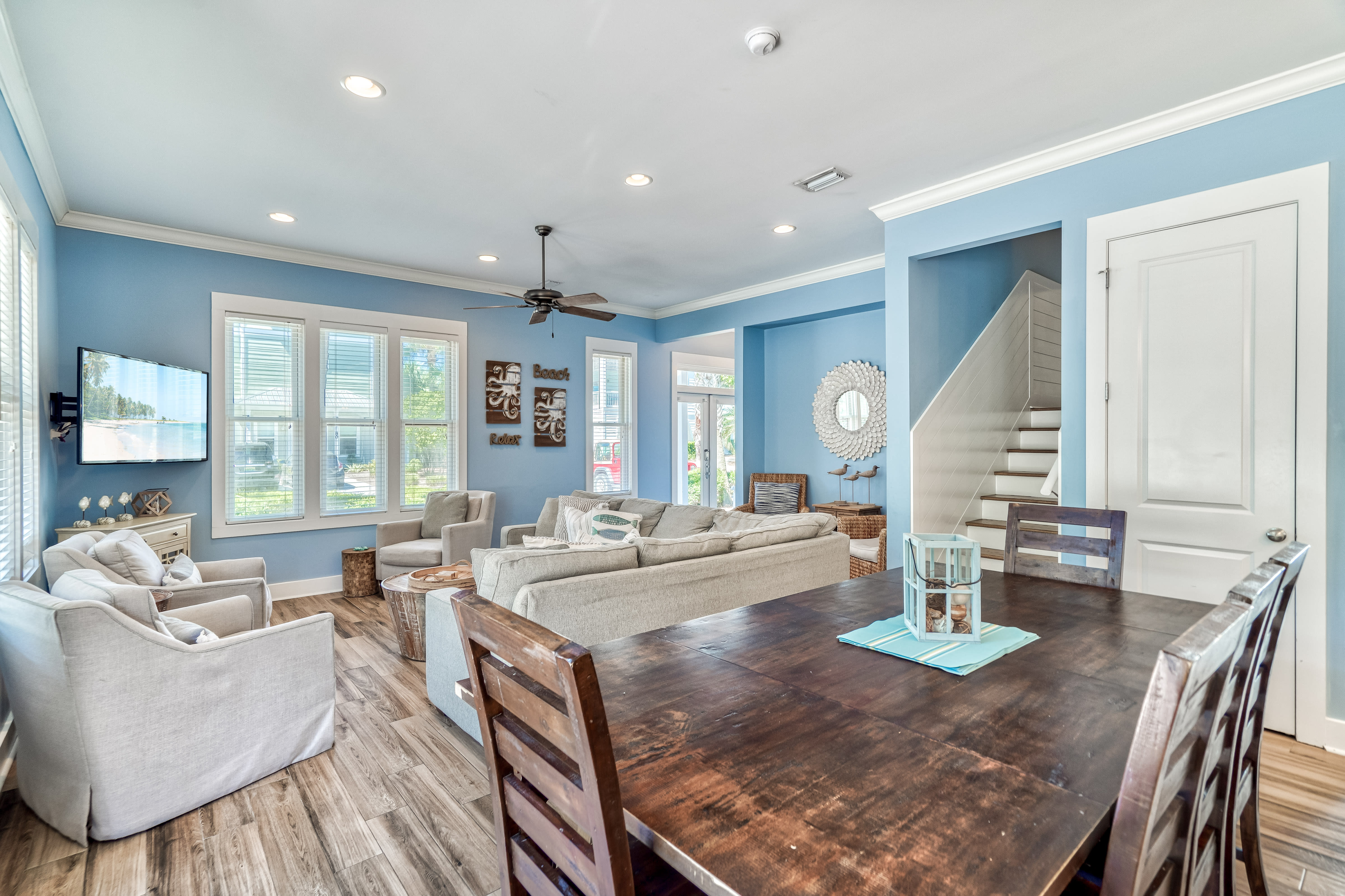 Well Lit Living Space