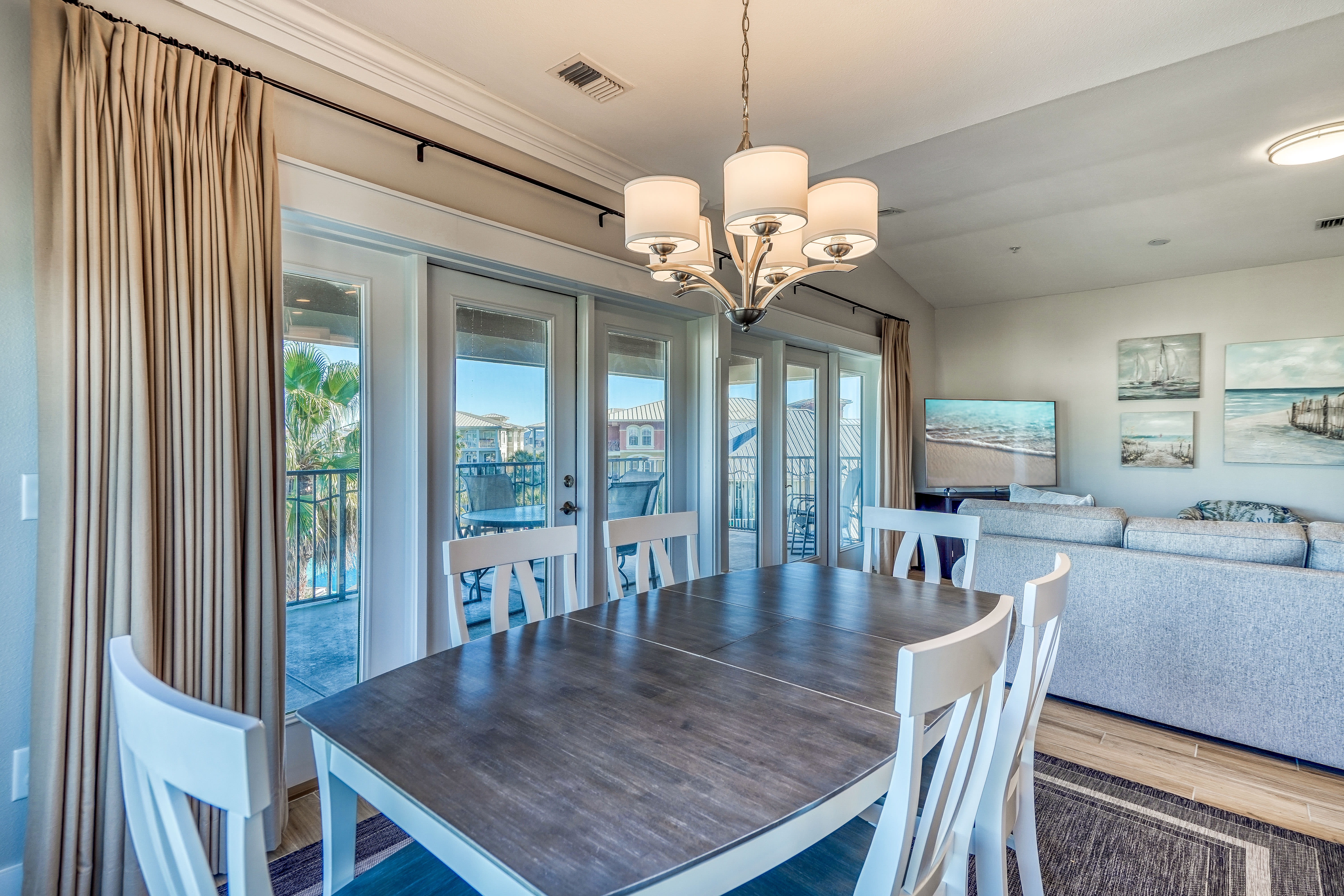 Dining Area - Complete with Pool Views