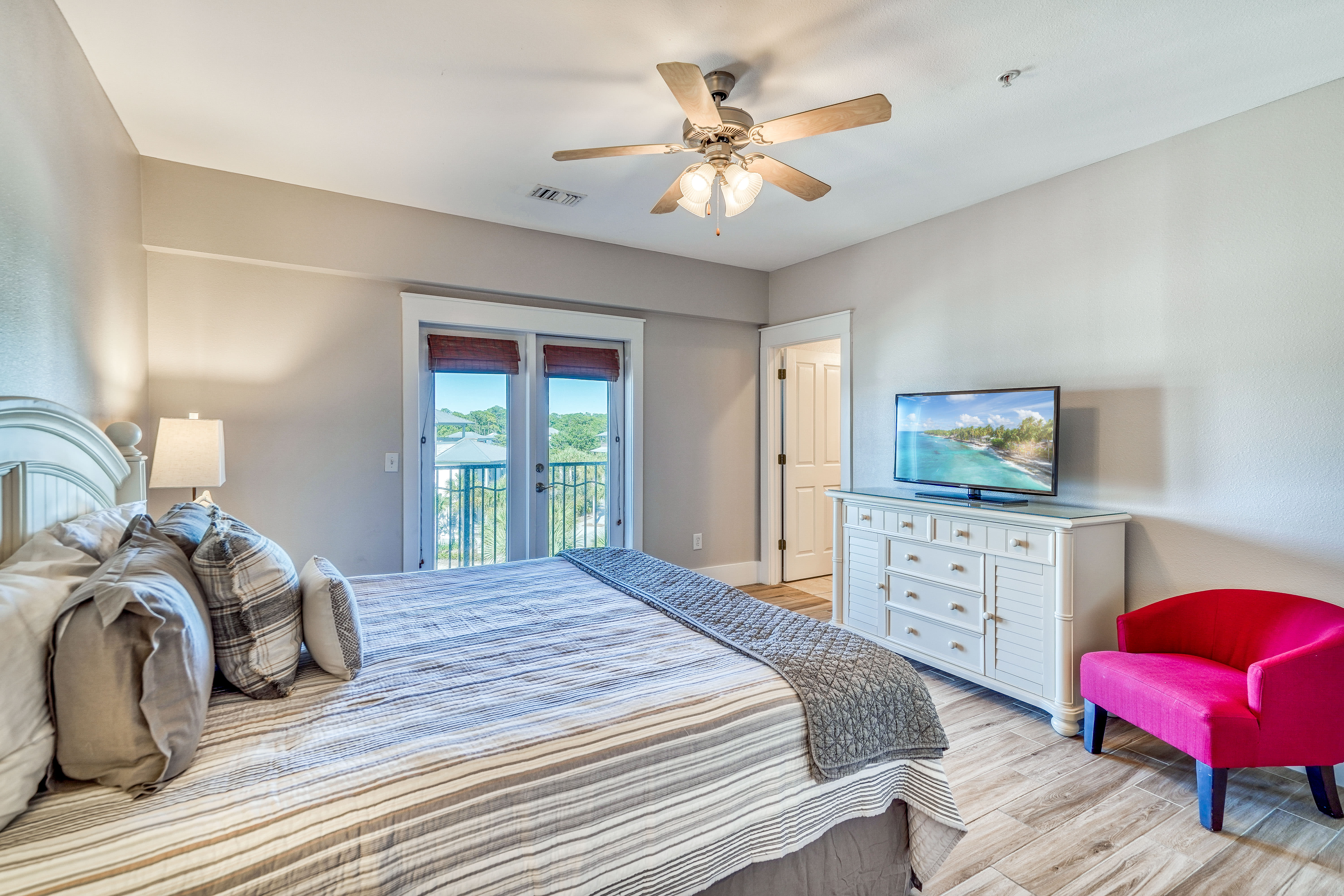 Primary King Suite - Private Balcony Access