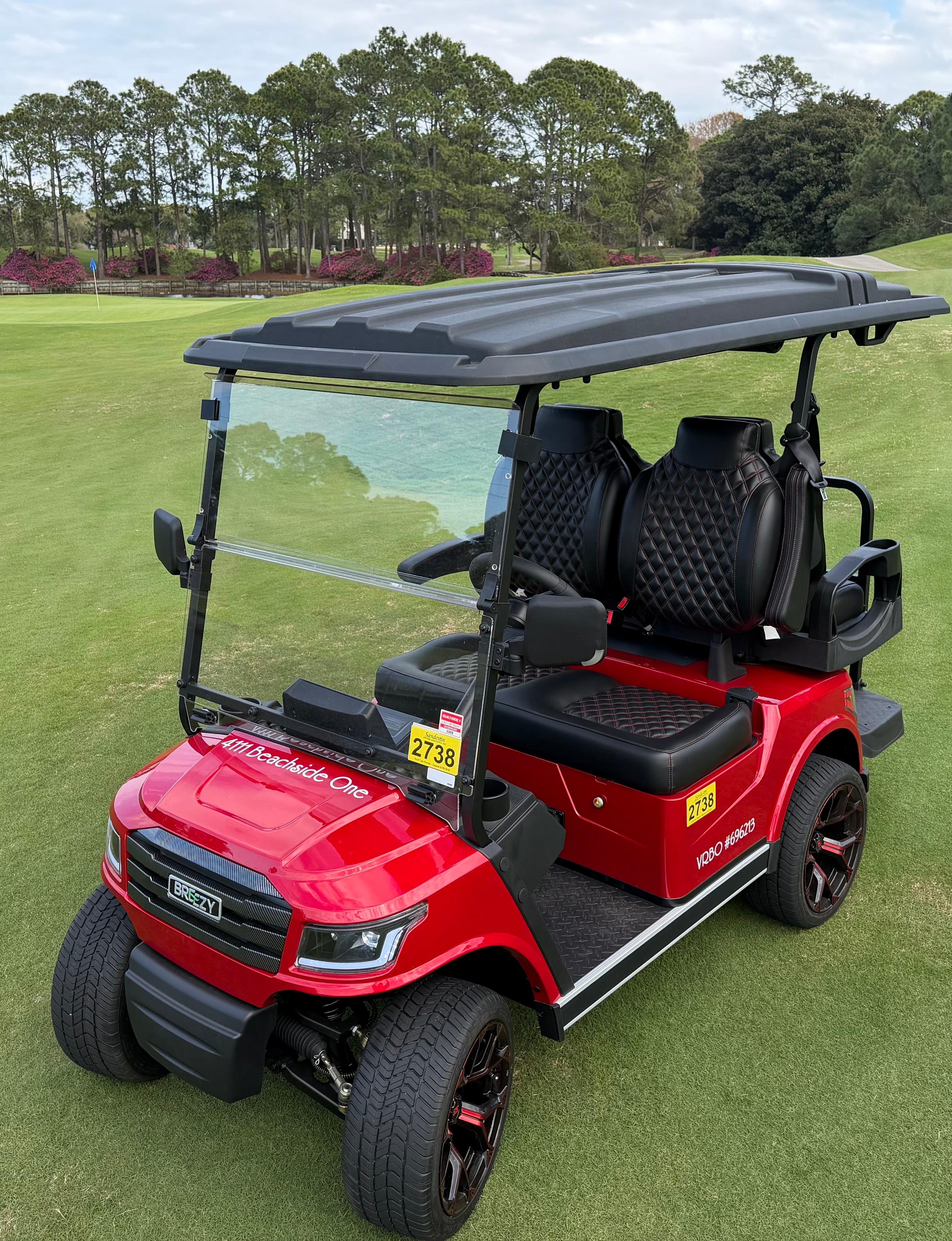 New 4-passenger Golf Cart