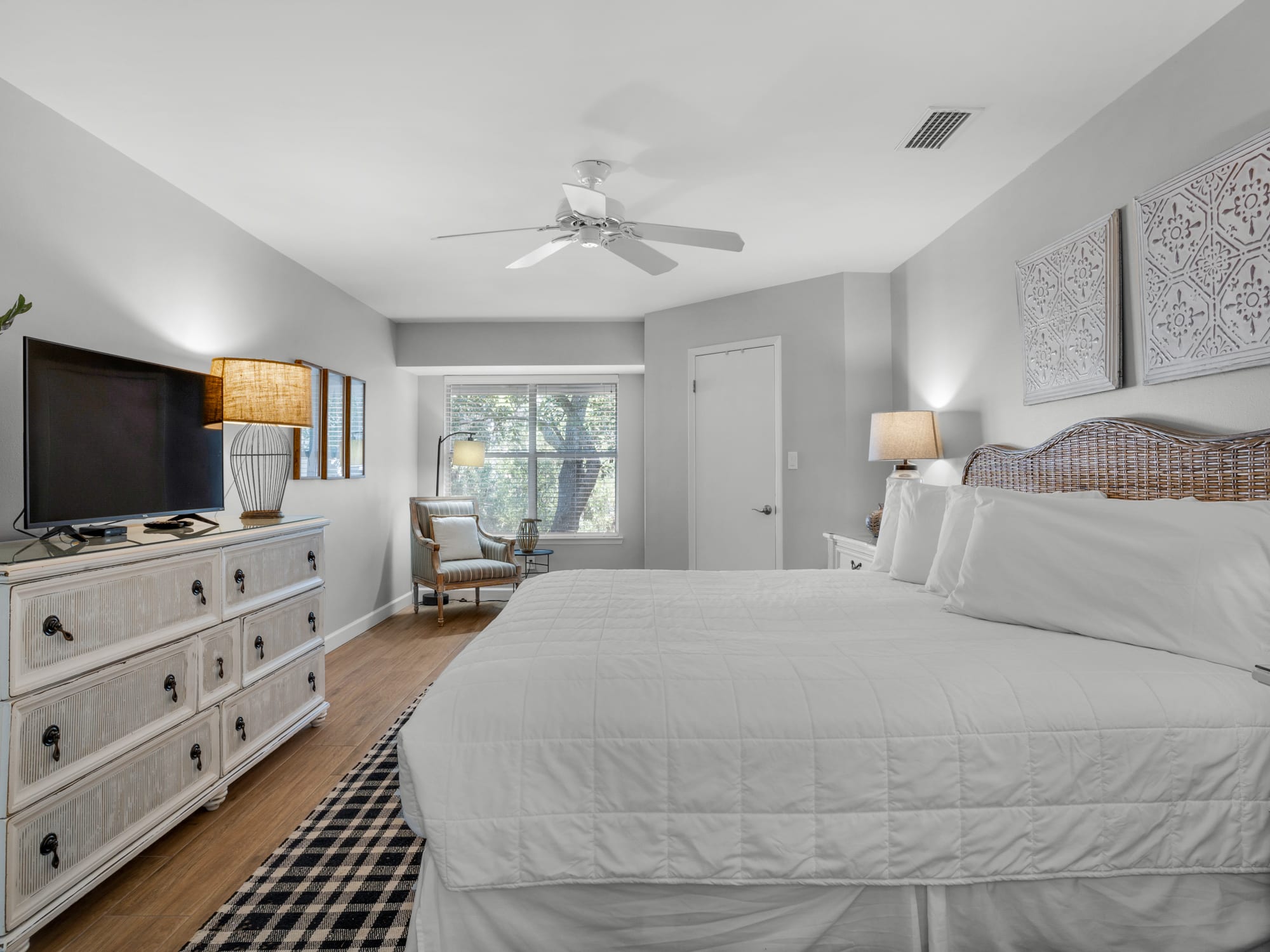 Flat Screen TV in Bedroom 1