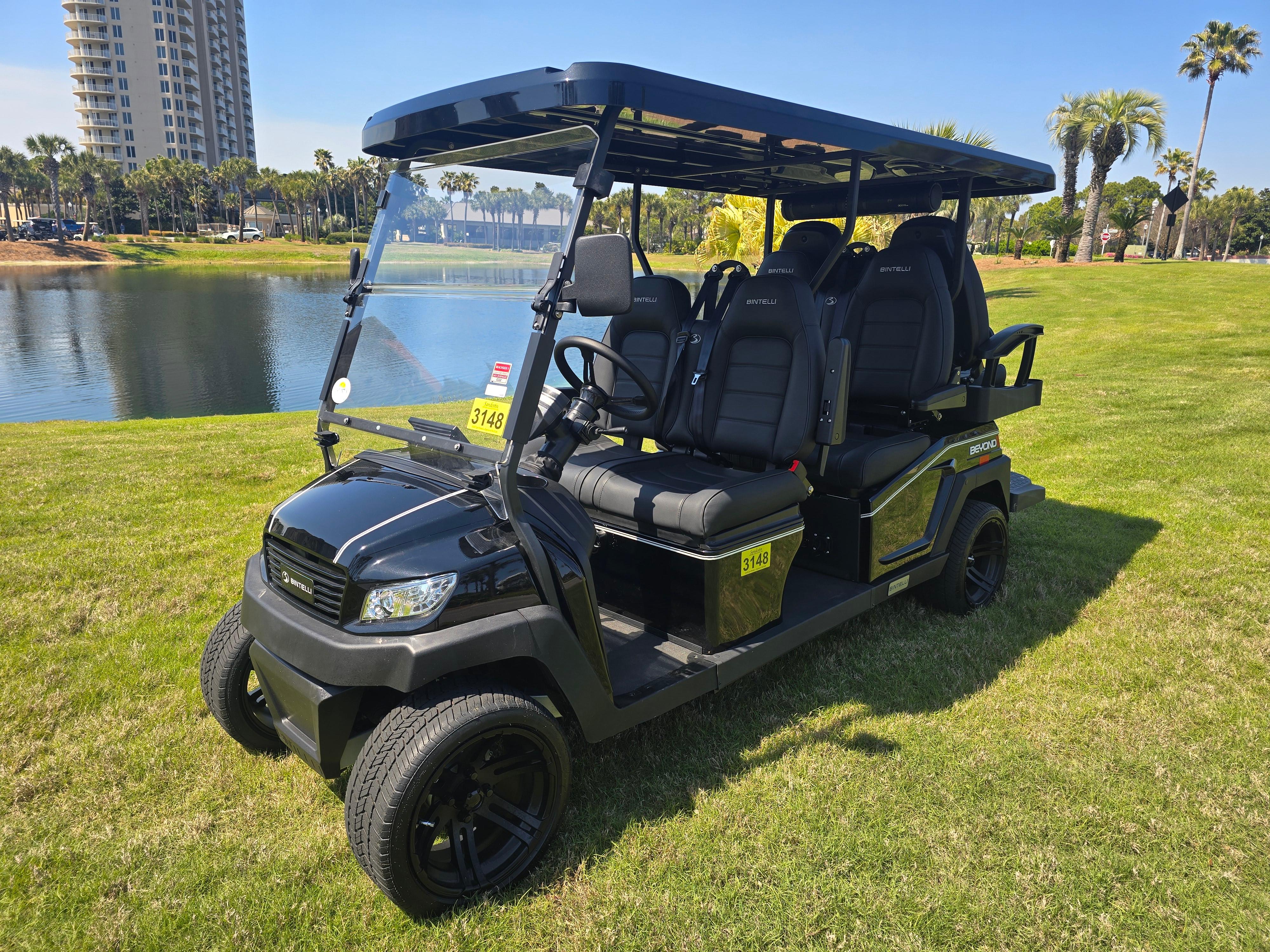 6-passenger Golf Cart now included