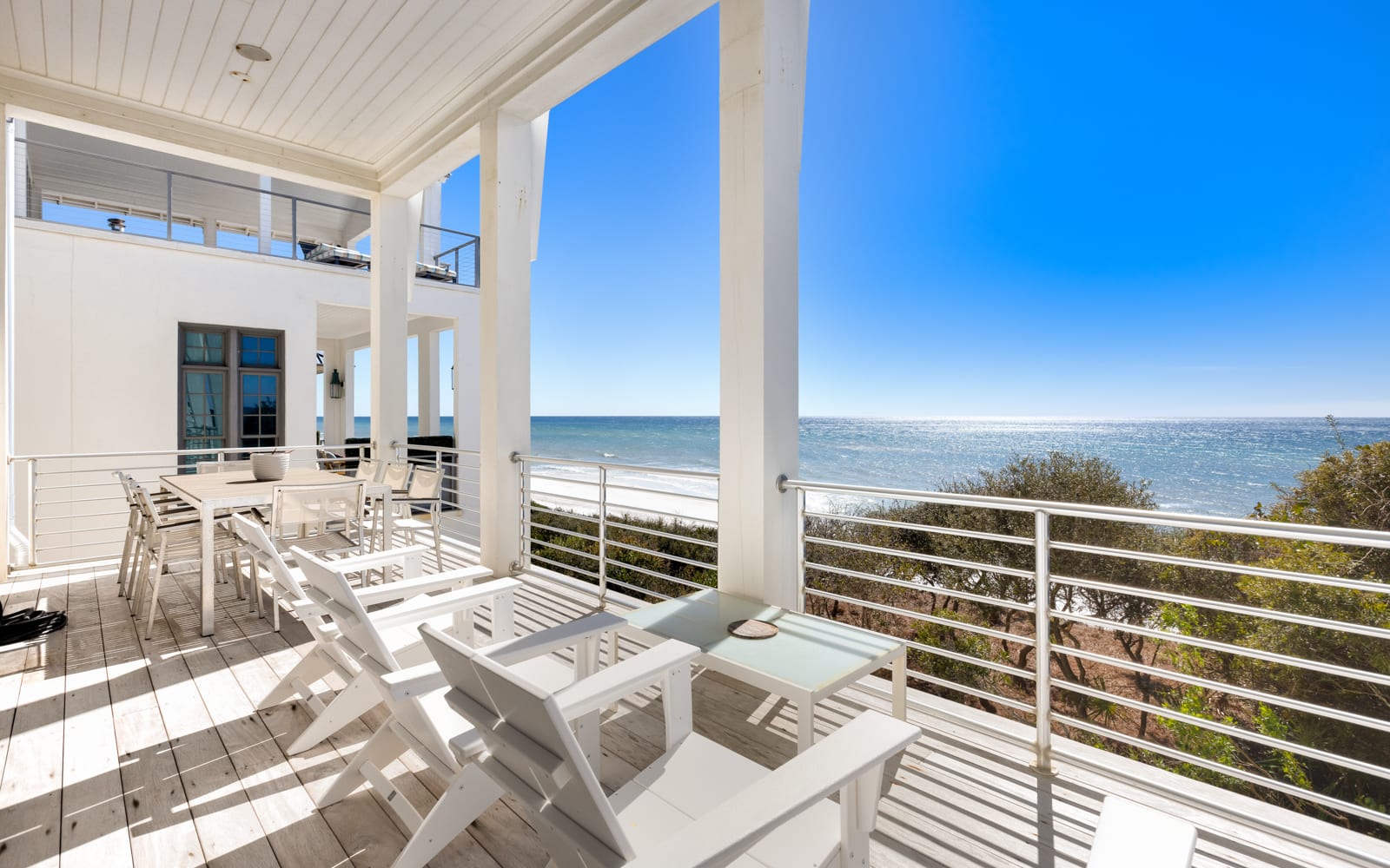 Relax on your private oceanfront deck where morning coffee meets endless sea views and gentle coastal breezes.