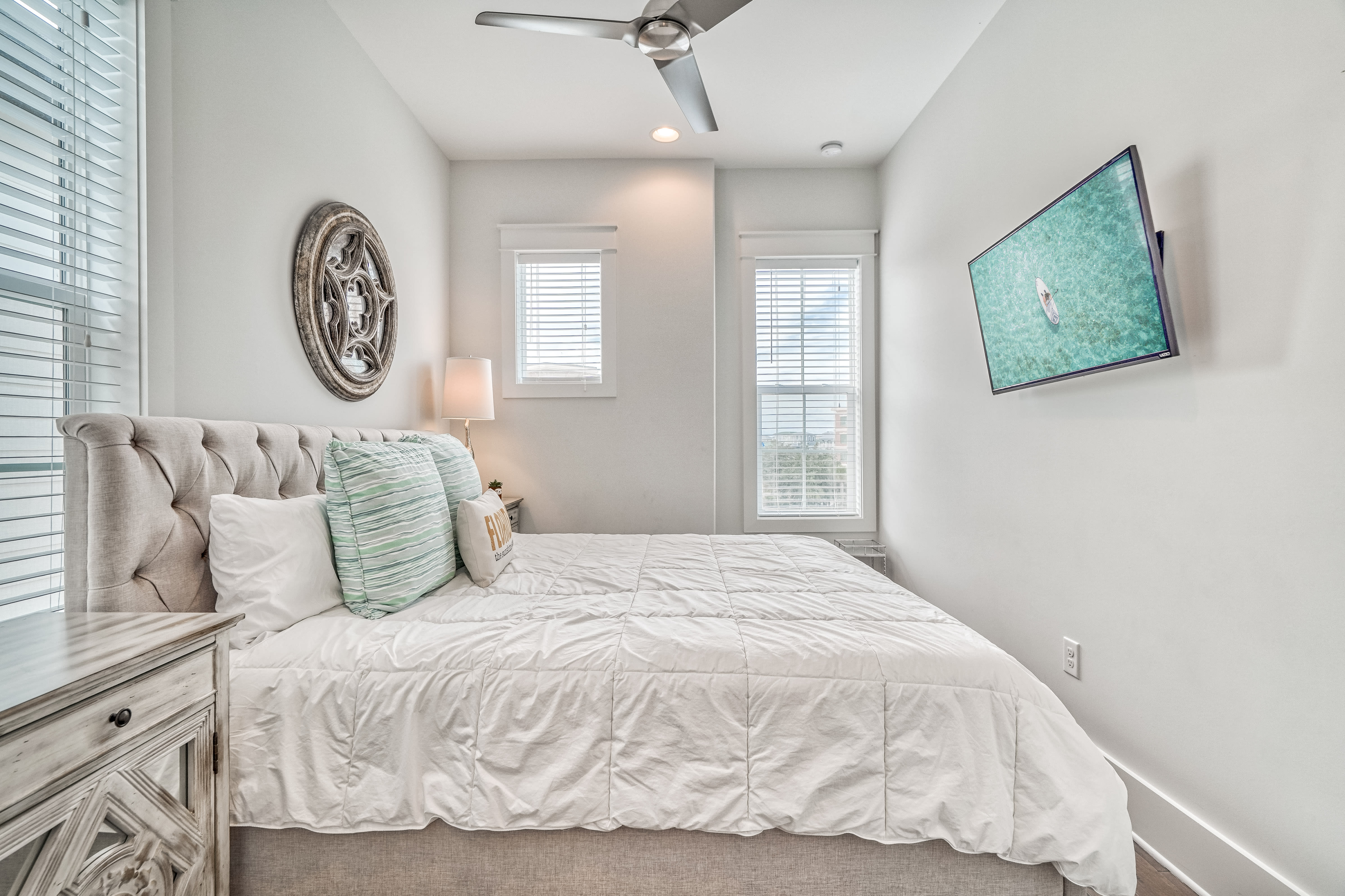 3rd Floor Guest Bedroom - Furnished with a King Size Bed