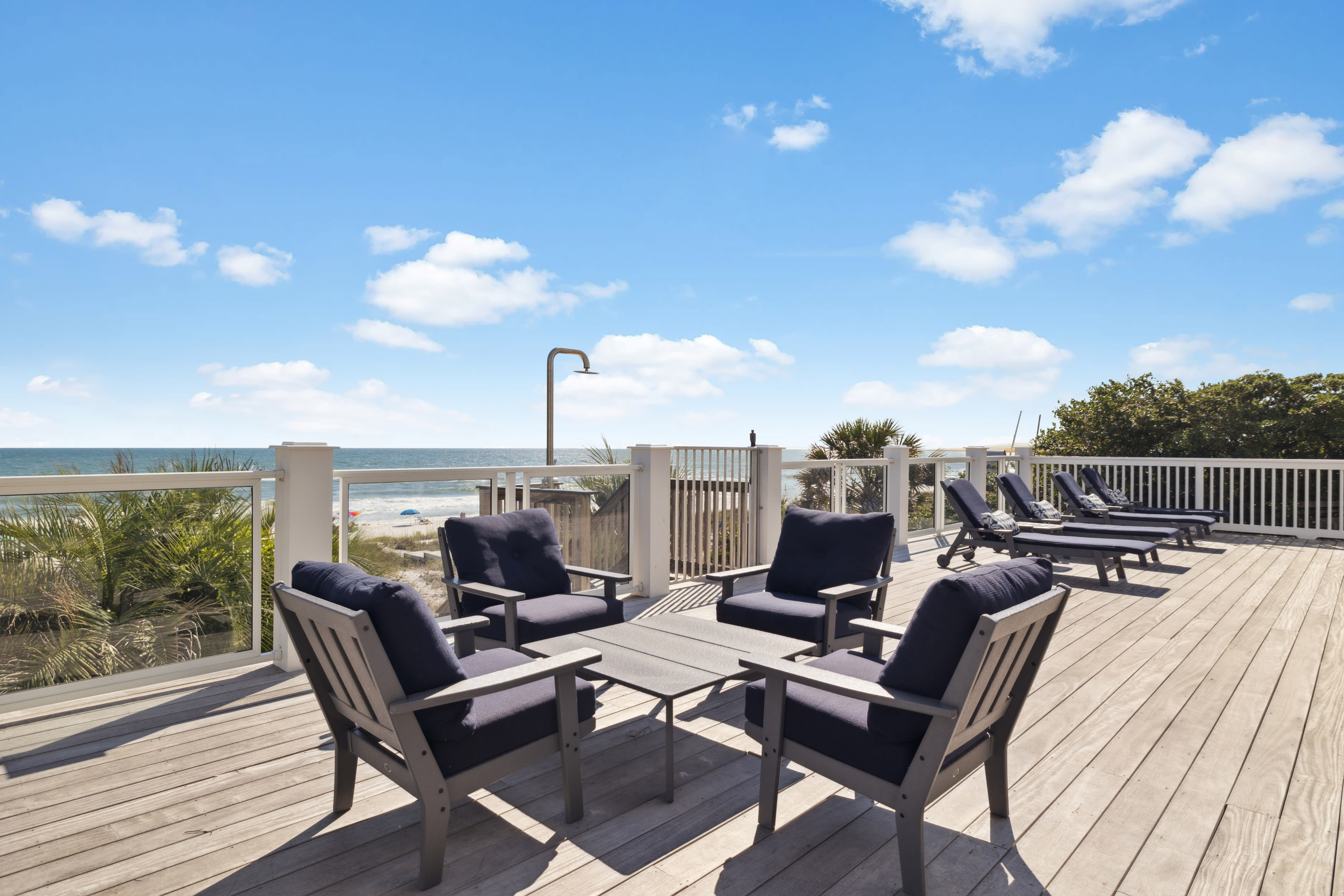 Ample Seating for Lounging & Soaking Up the Sun!