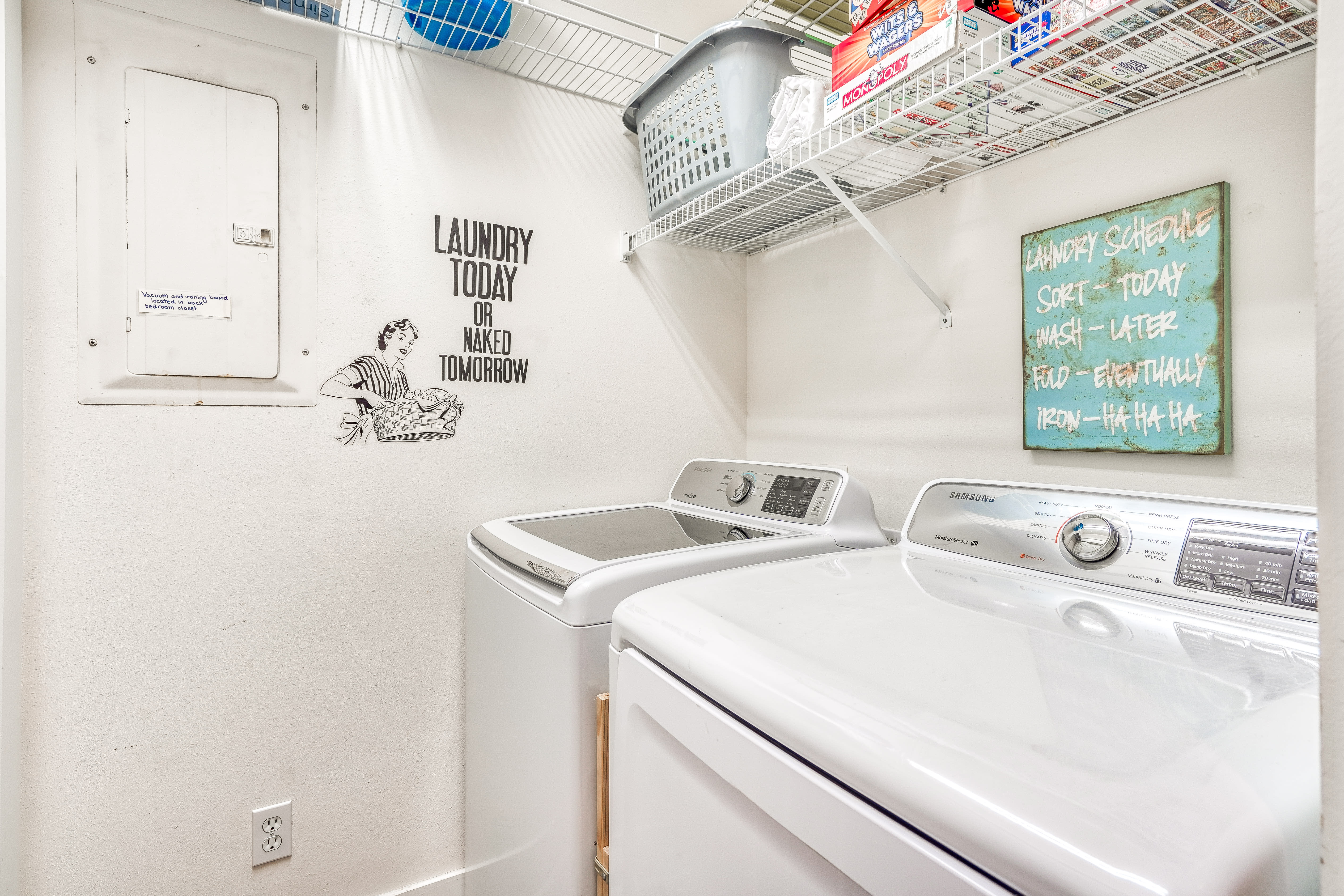 Laundry - Located off the Hallway
