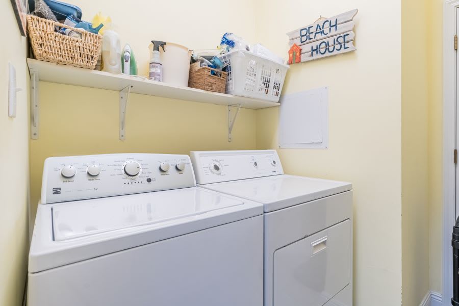 Lyndi Lou Full Sized Washer + Dryer