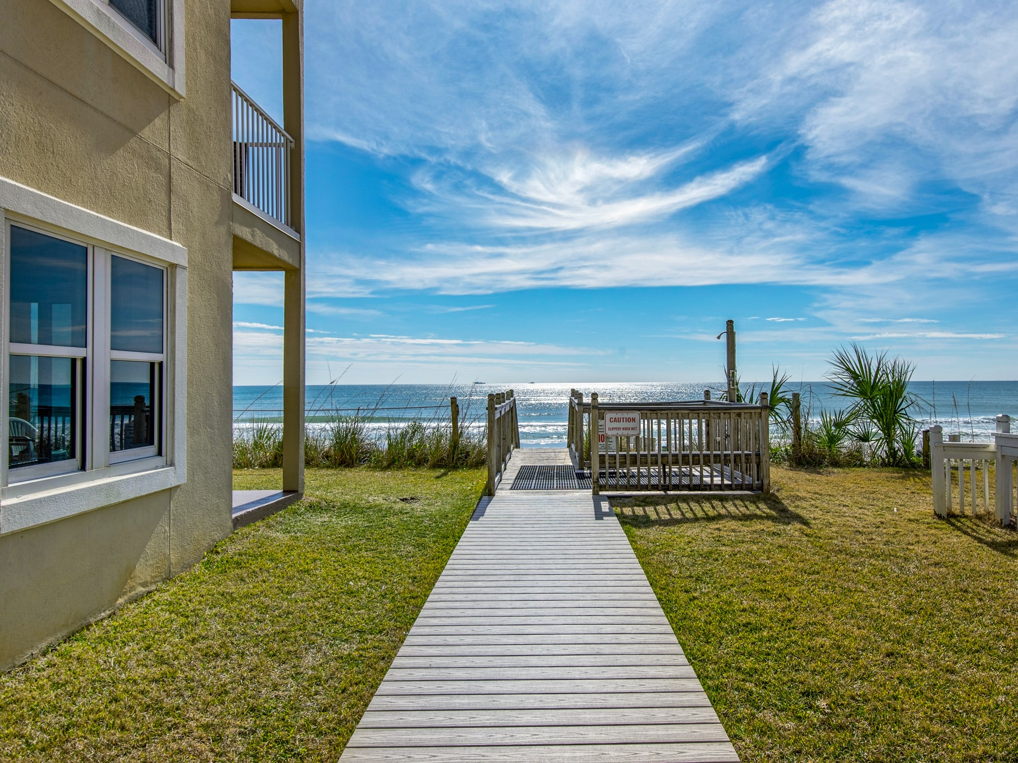 Emerald Dunes Walkway to Sugary White Sand and Emerald Gulf Waters