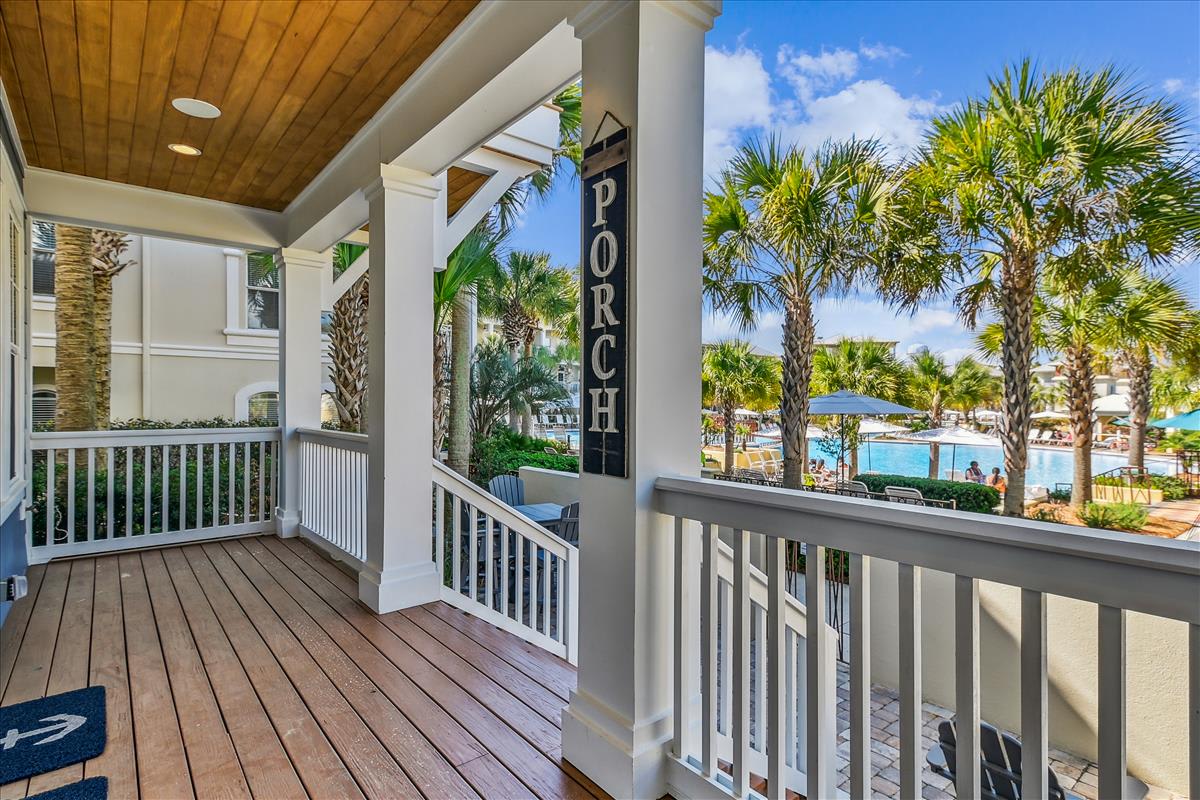 Step out the Back Door for Direct Pool Access!