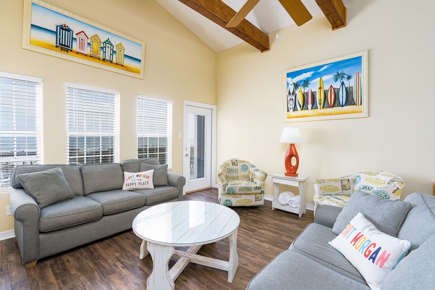 Cabana Beach House Living Room