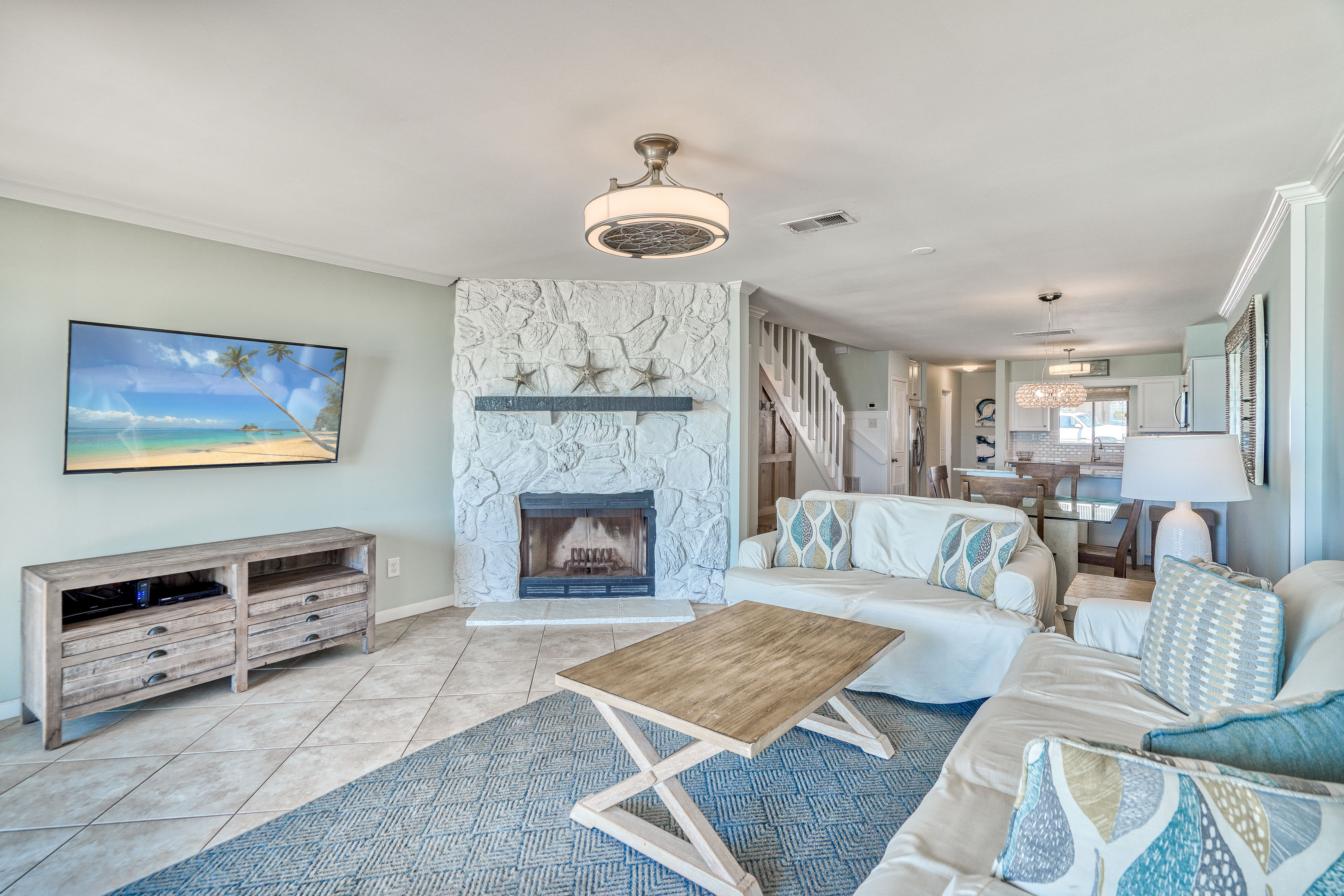 Equipped with a Flat Screen TV